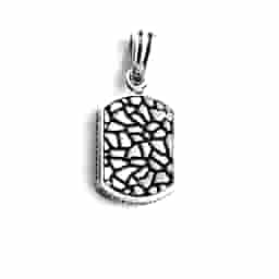 Box Chain Necklace with Dual Essence Pendant