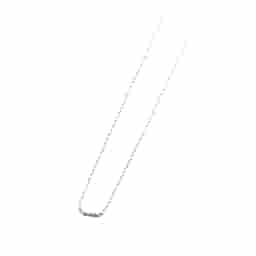 Twisted Silver Necklace