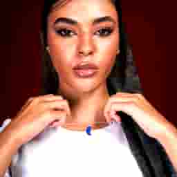 Delicate with Blue Hint Pendant