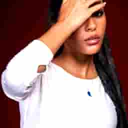 Delicate with Blue Hint Pendant