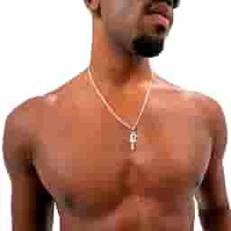 Edgy with Eternal Key Pendant