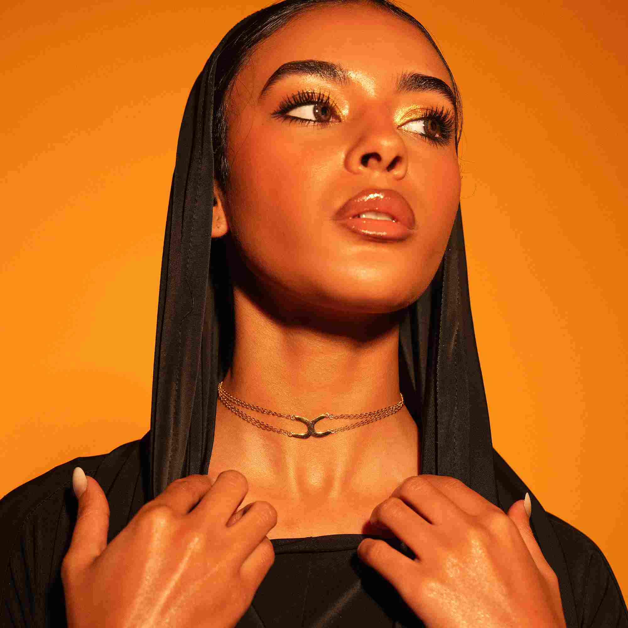 Layered Necklace - gold