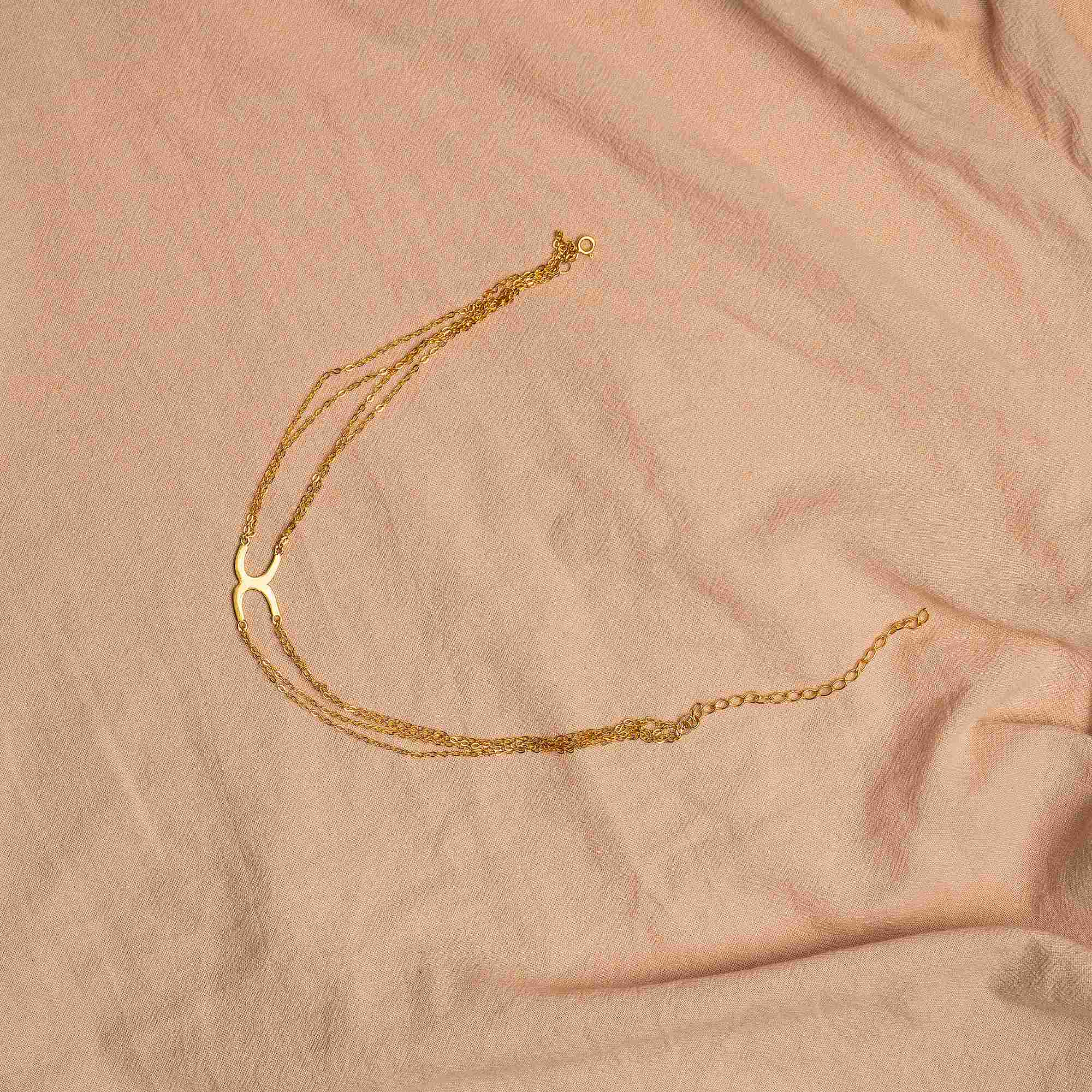 Layered Necklace - gold