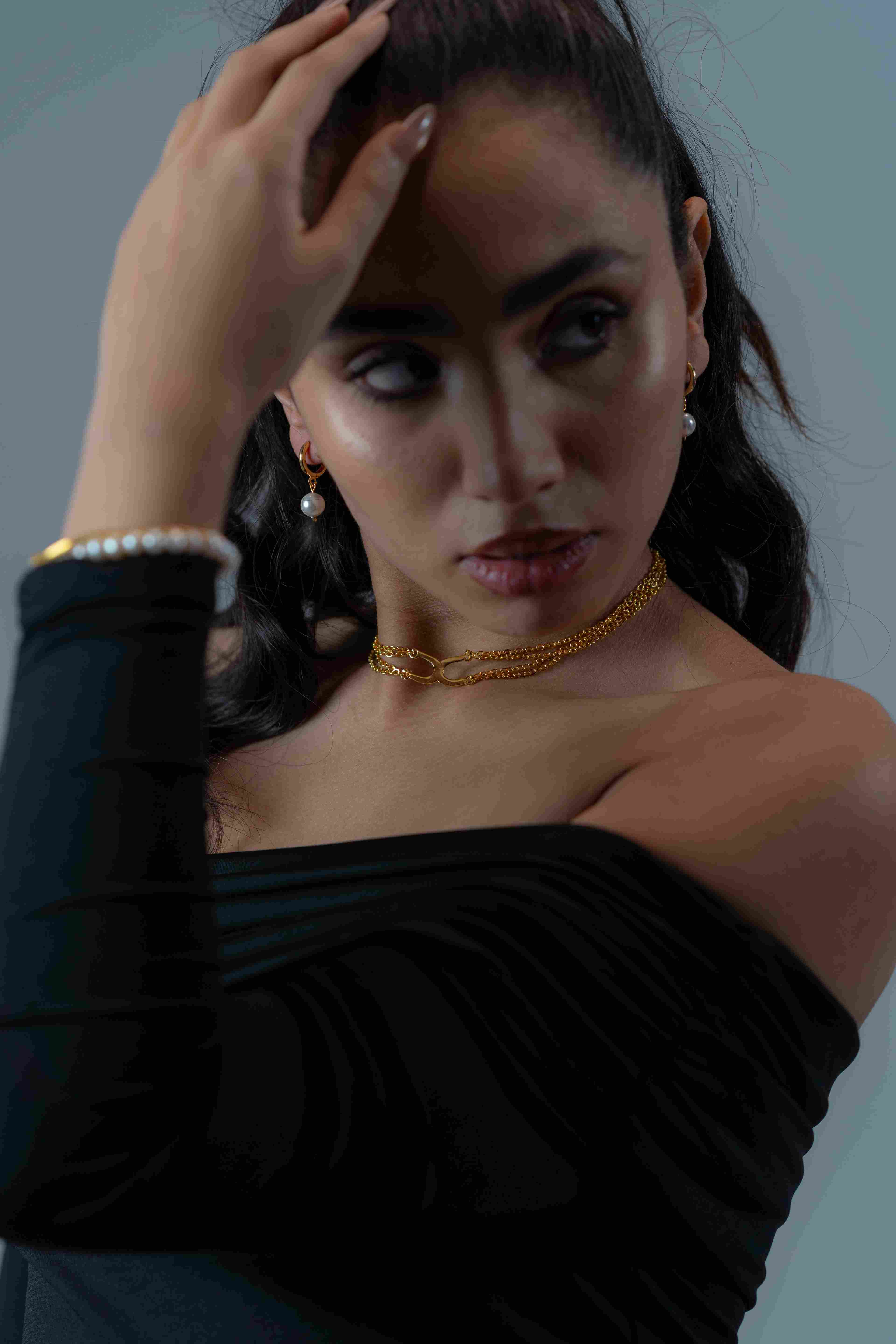 Layered Necklace - gold