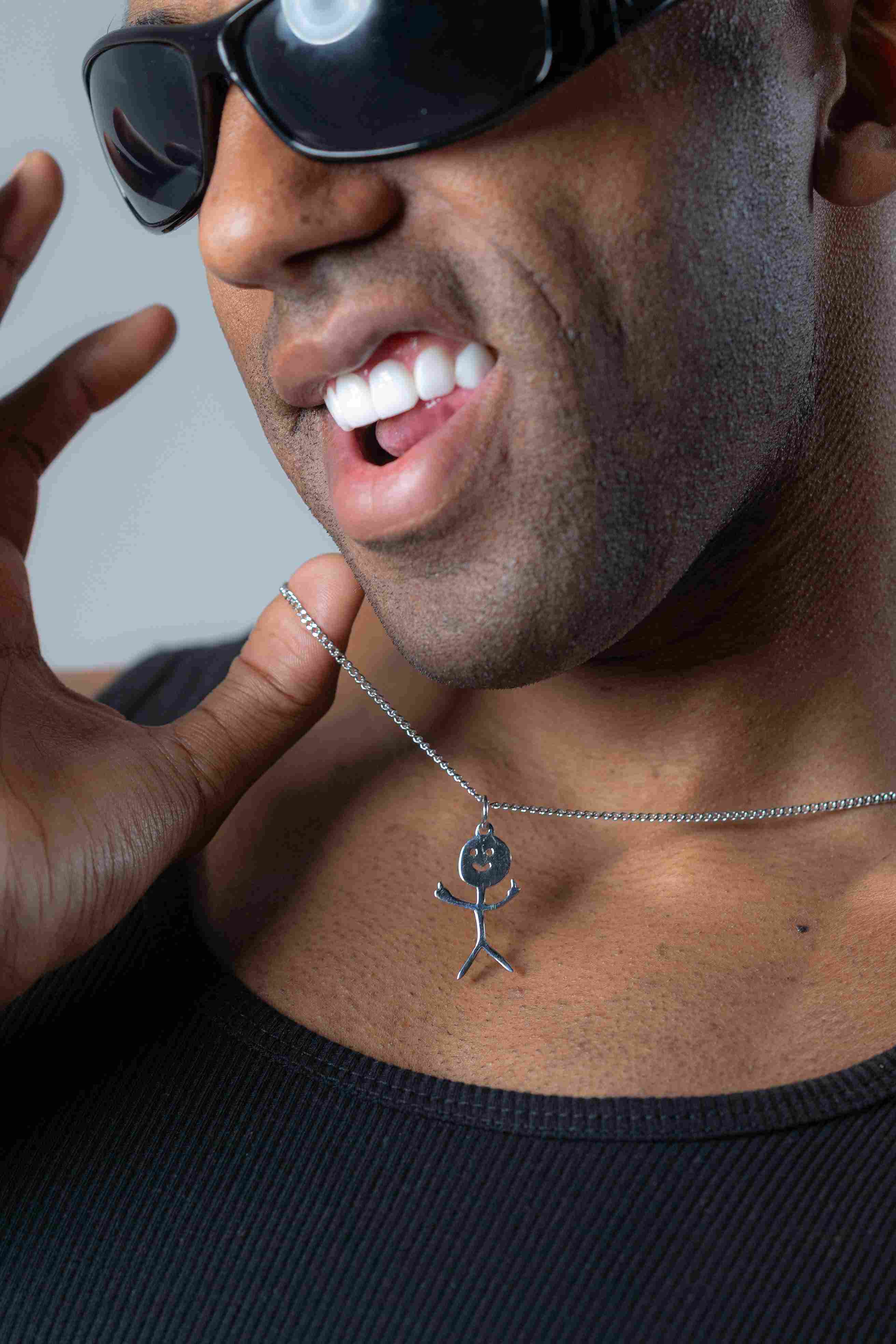 Fu*k Off Silver Necklace