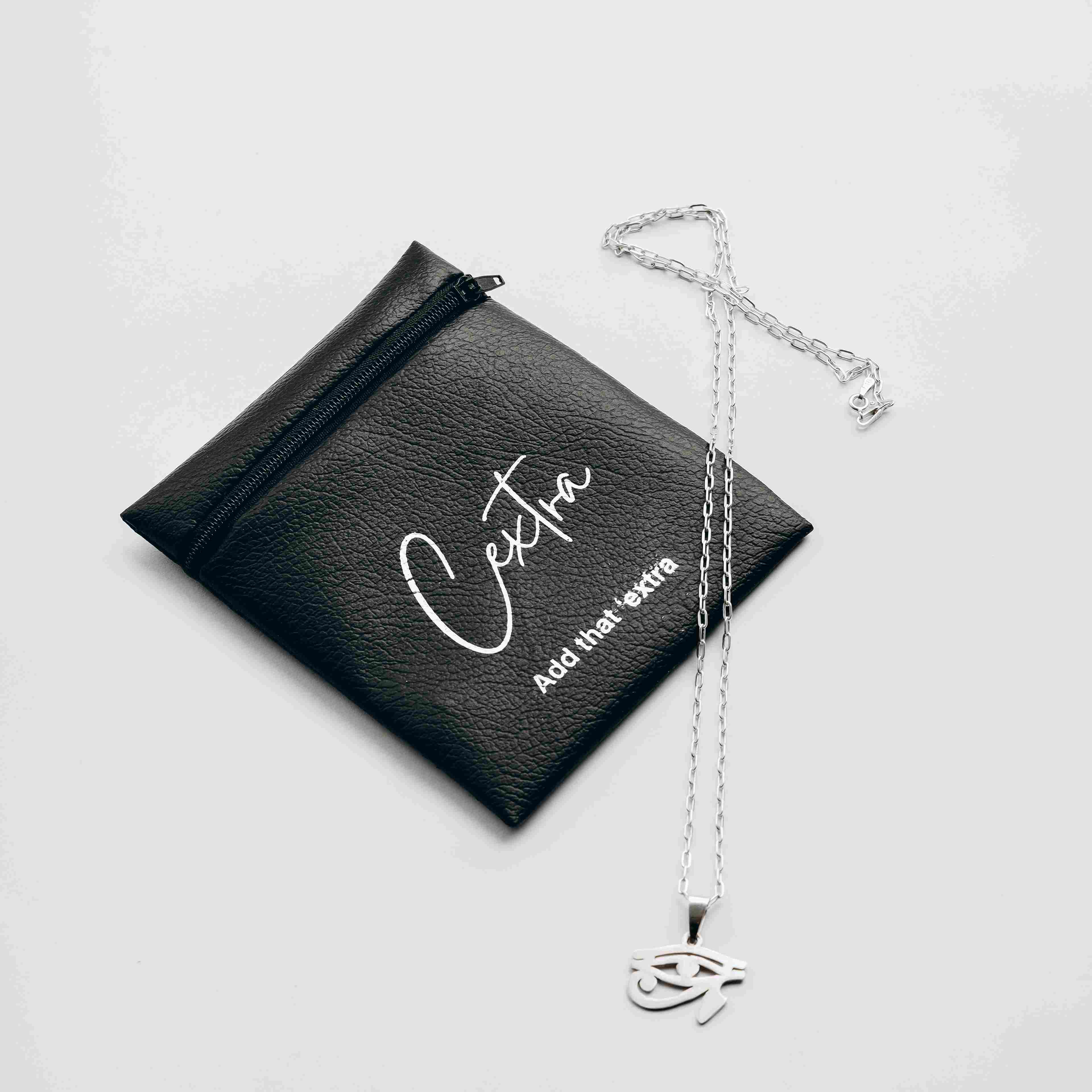 Eye Of Horus Silver Necklace 