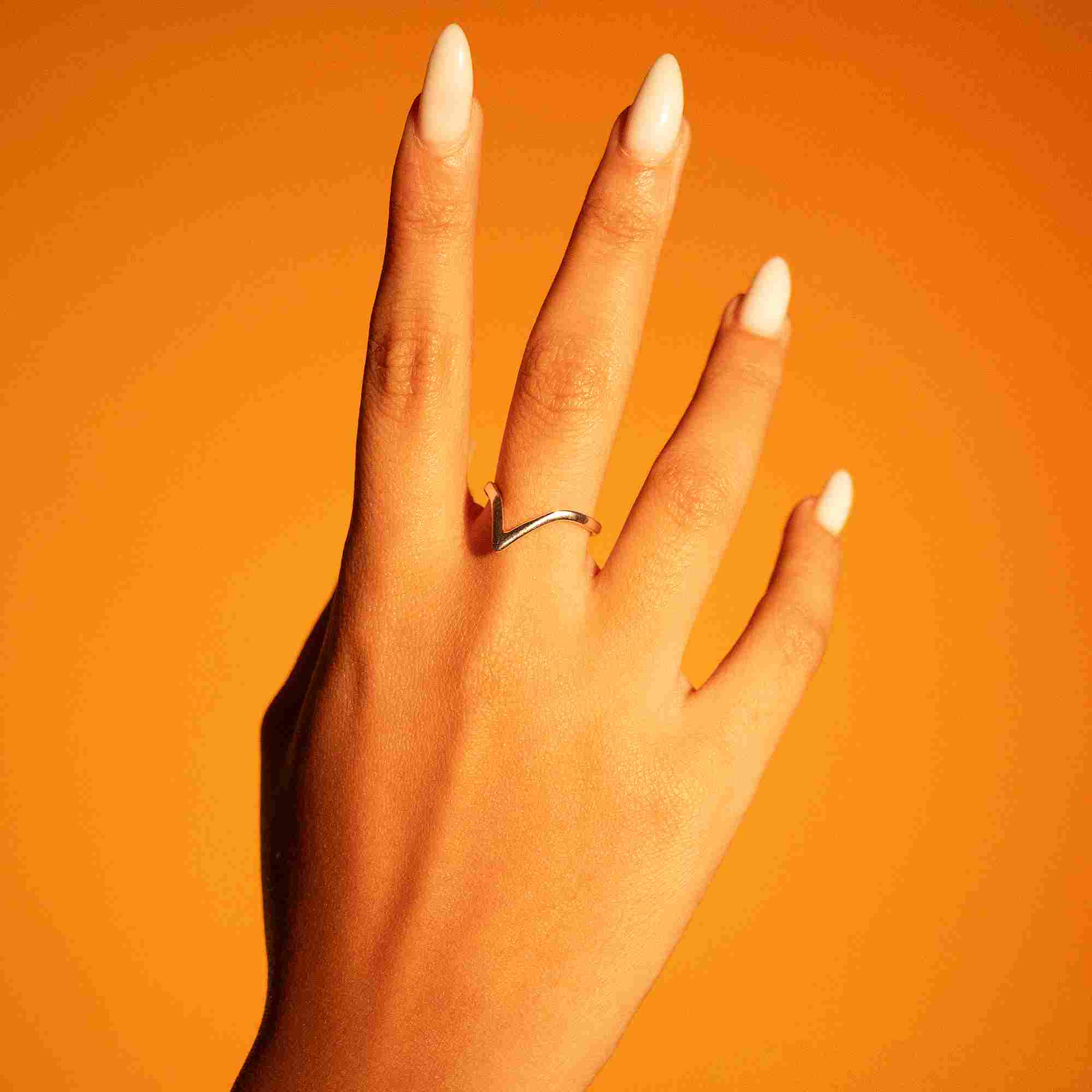 Silver Dart Ring - silver