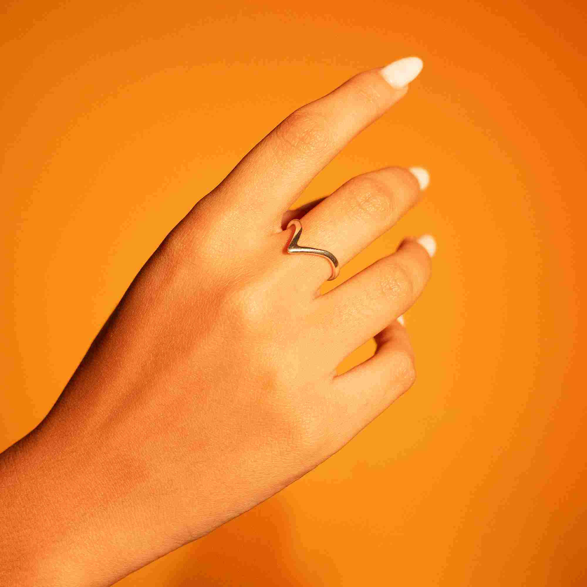 Silver Dart Ring - silver