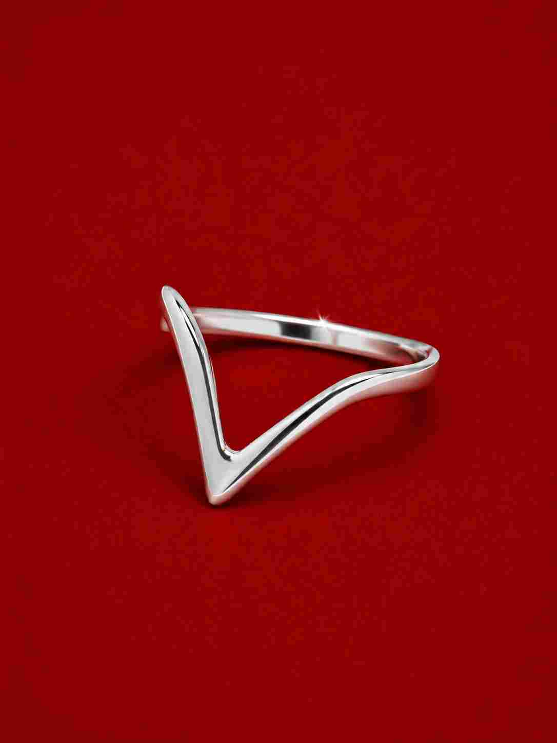 Silver Dart Ring - silver