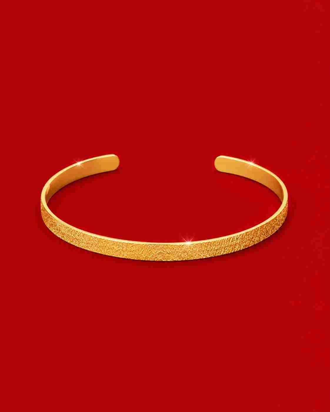 Cuff of Valor Gold Bracelet