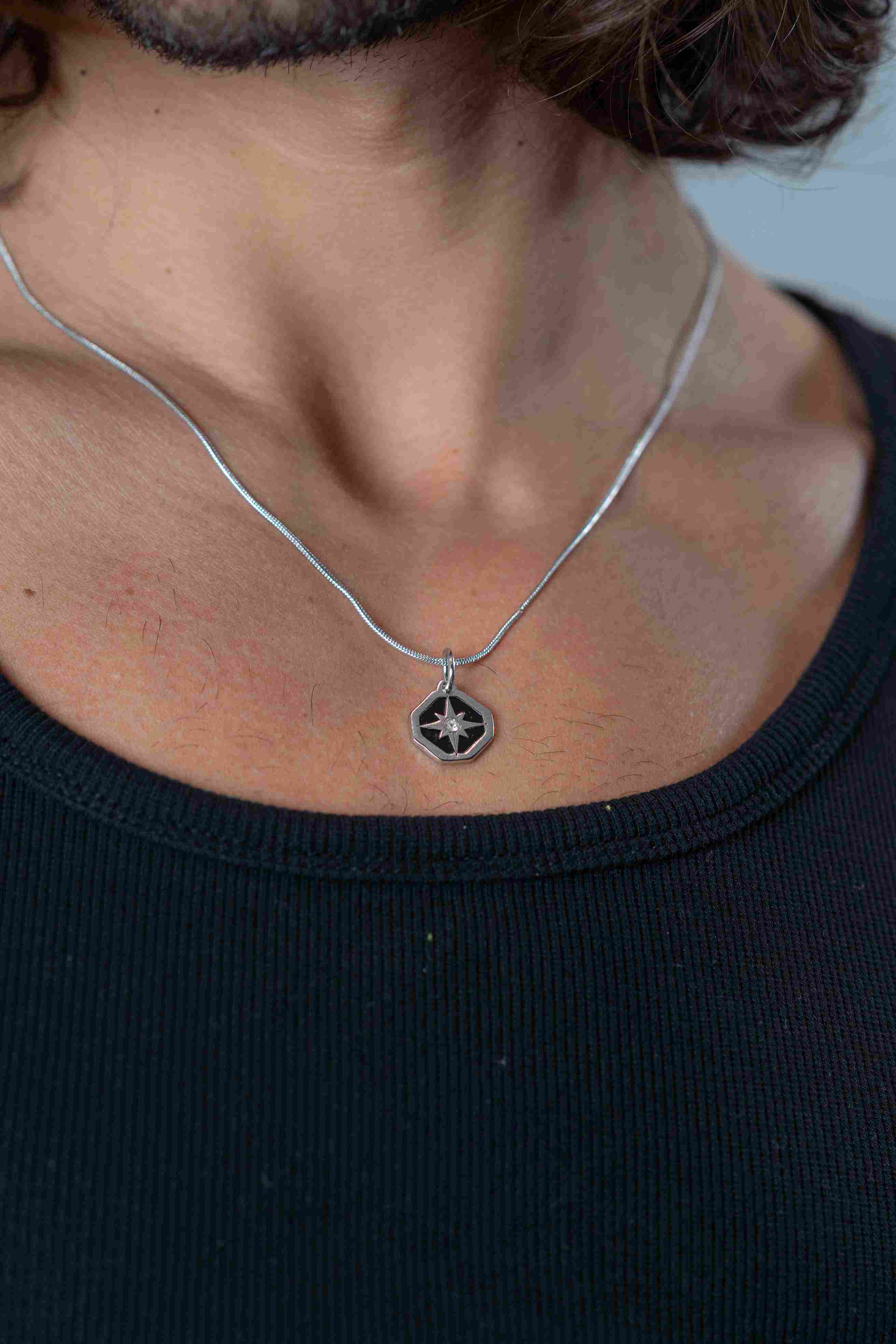 Stellar Silver Necklace