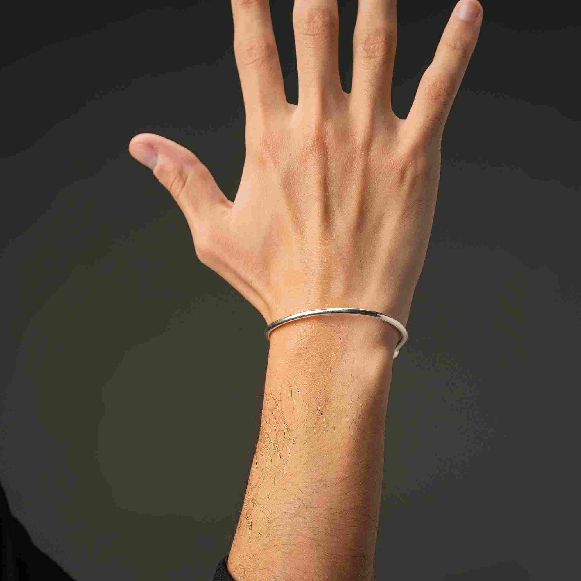 The Bold Warrior Cuff - silver