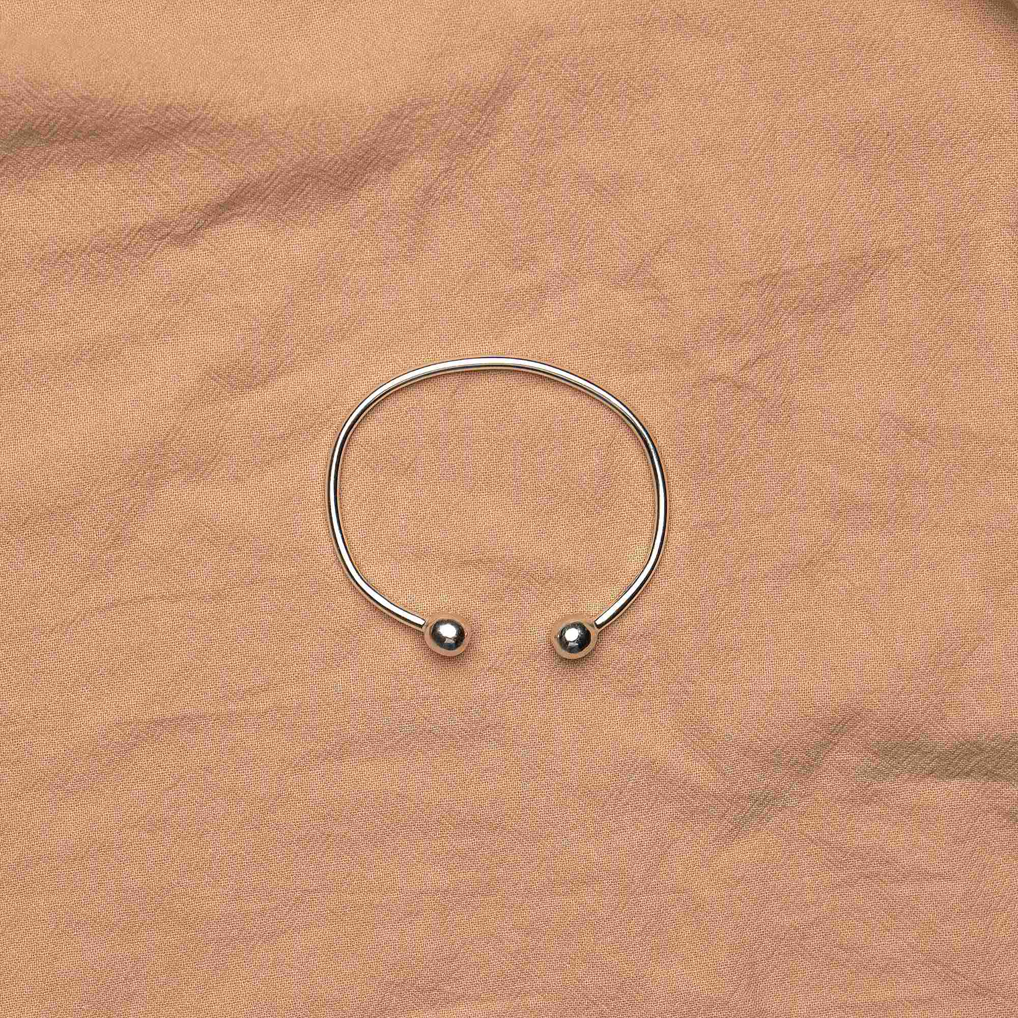 The Bold Warrior Cuff - silver