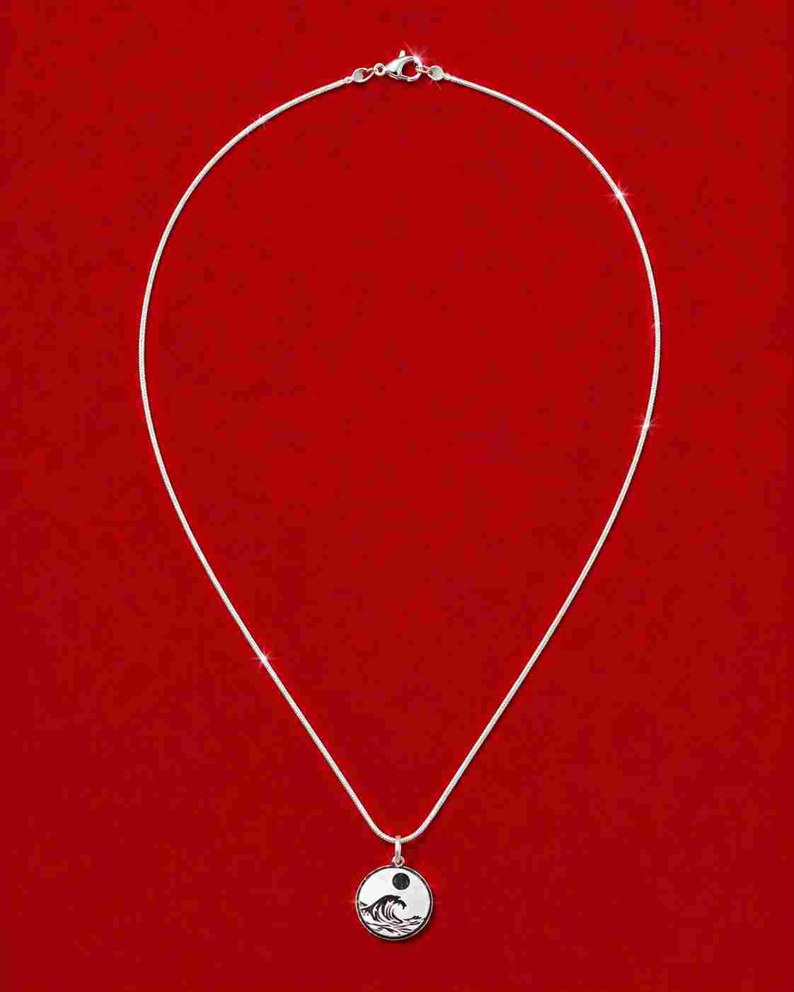 Silver Drift Pendant