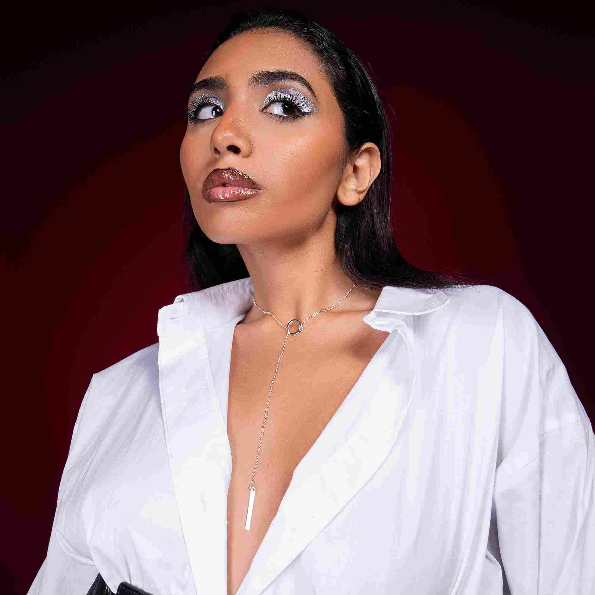 Balanced Necklace - silver