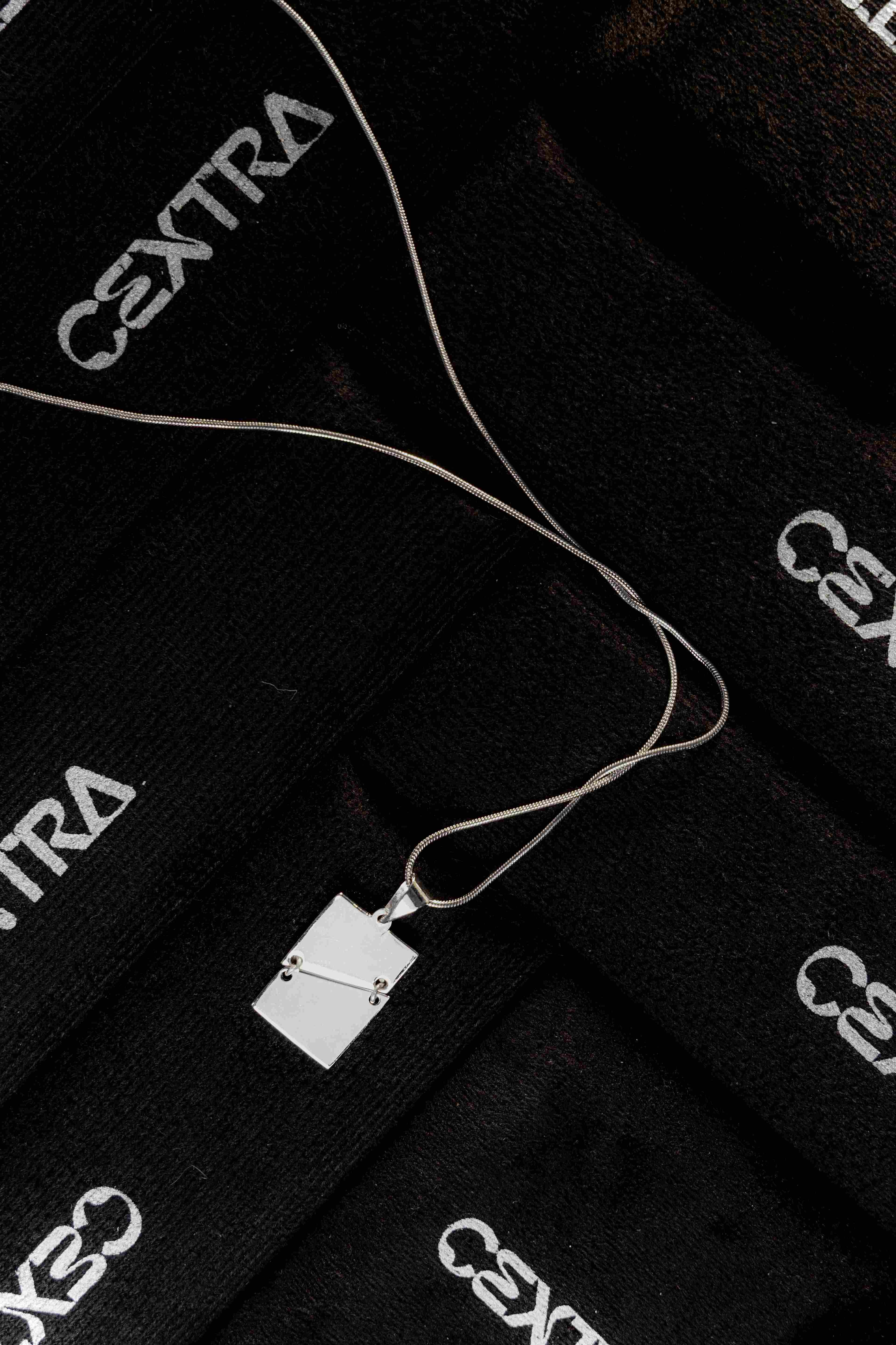 Fragmented Portrait Necklace 