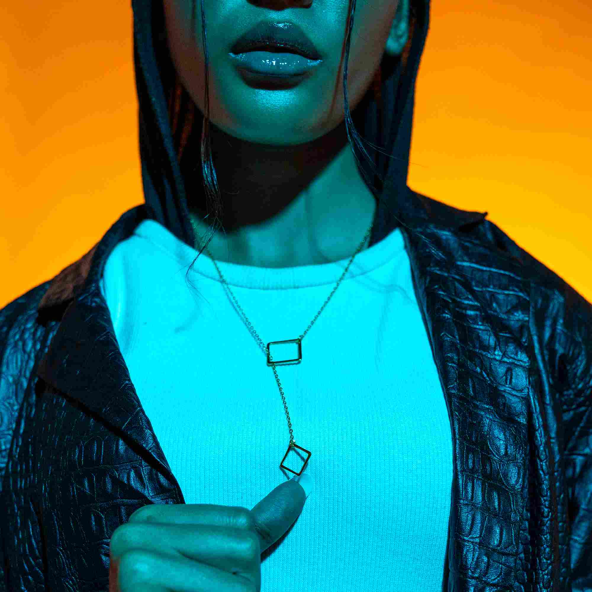 The Duo Necklace - gold