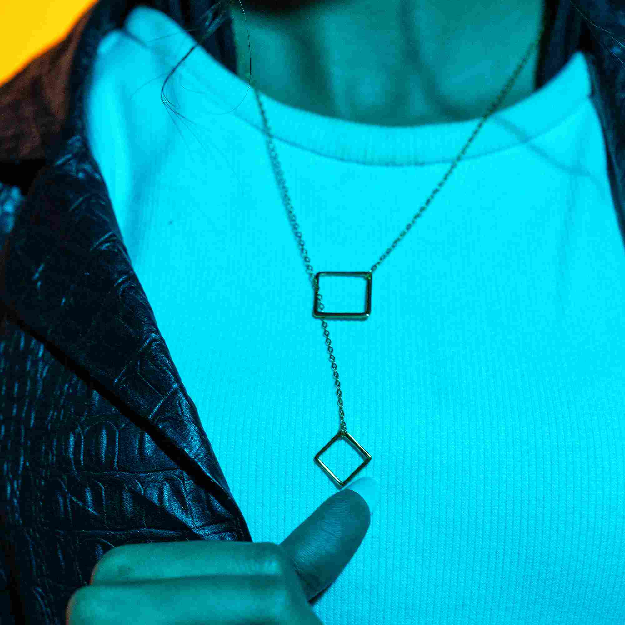 The Duo Necklace - gold