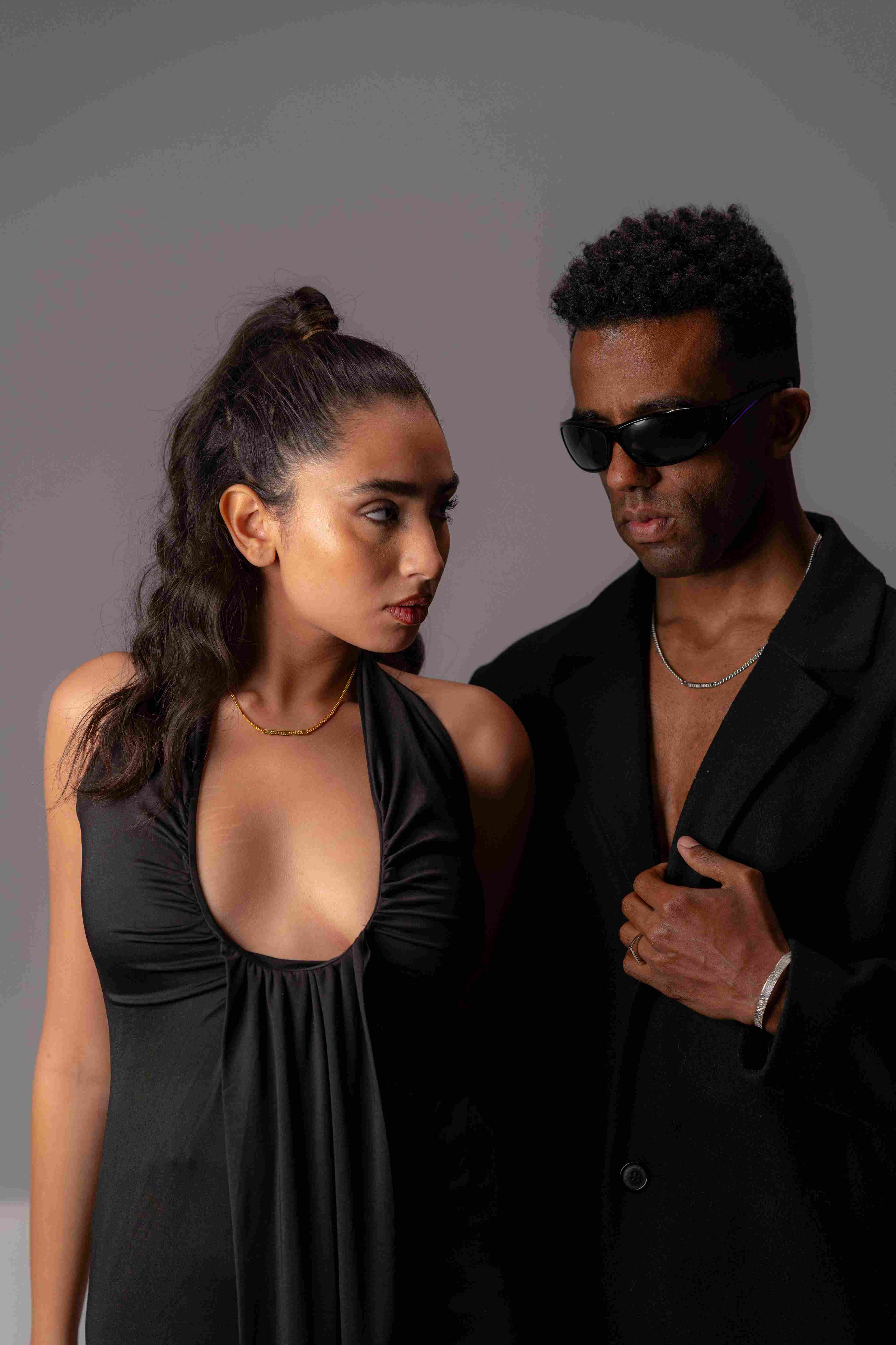 Eternal Memory Couple's Necklace Set