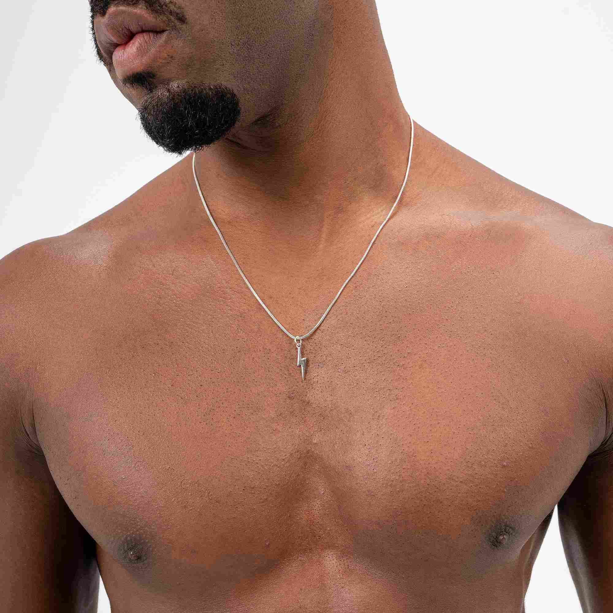 Silver Verge with Spark Pendant