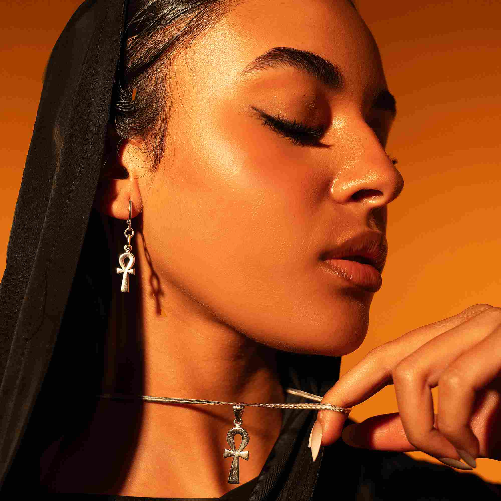 Eternal Key Earrings