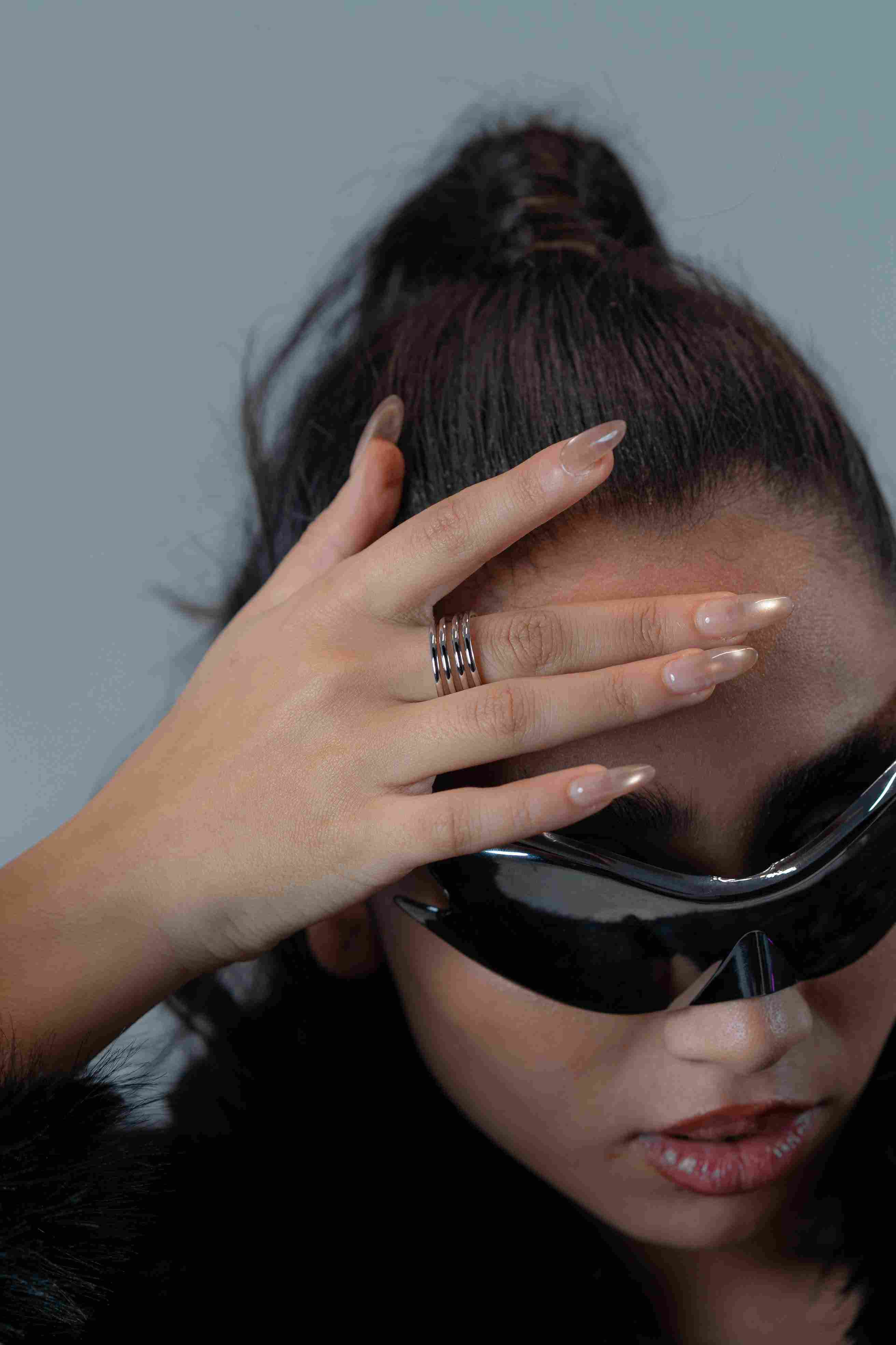 Layers Silver Ring  - silver