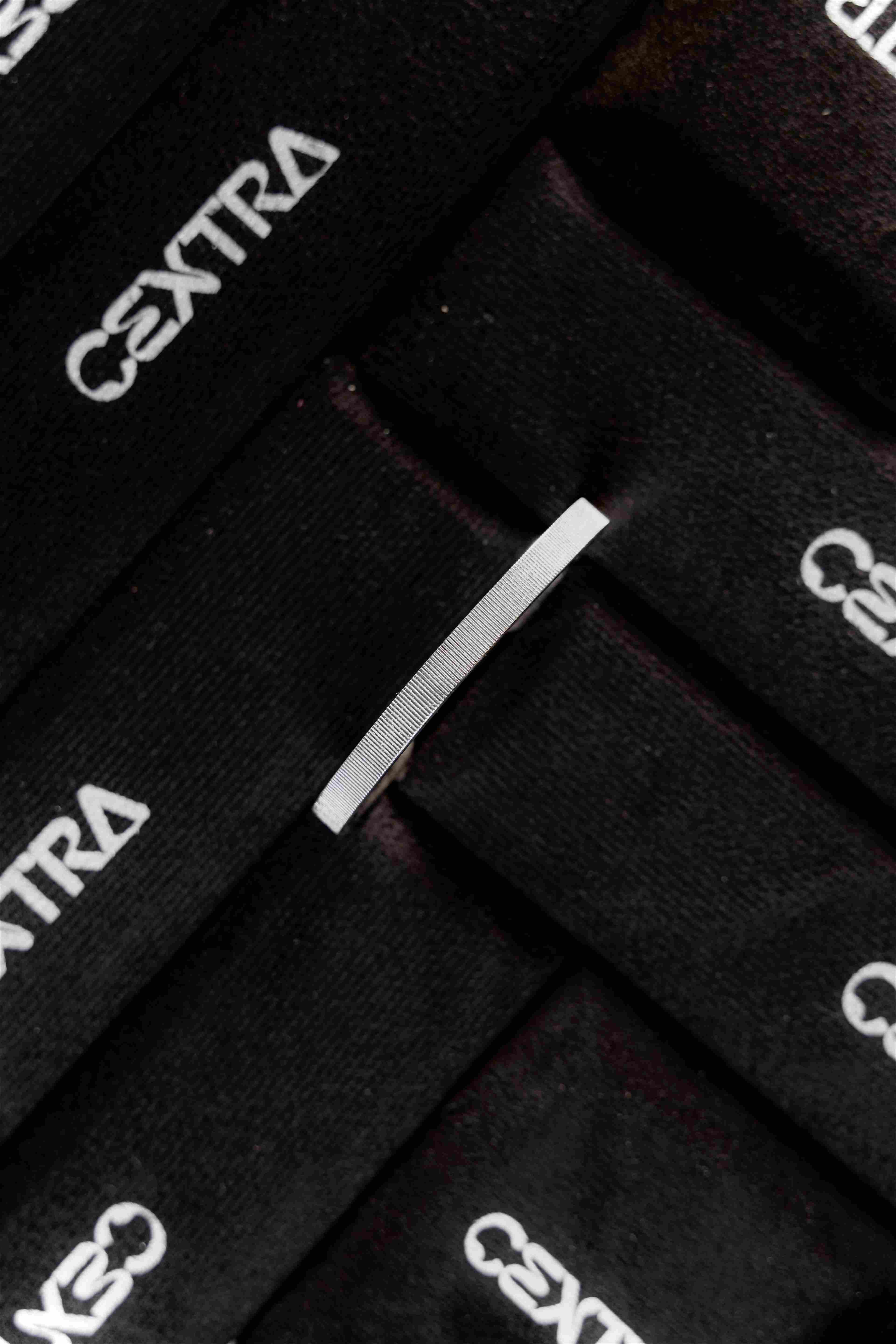 Line Edge Silver Cuff