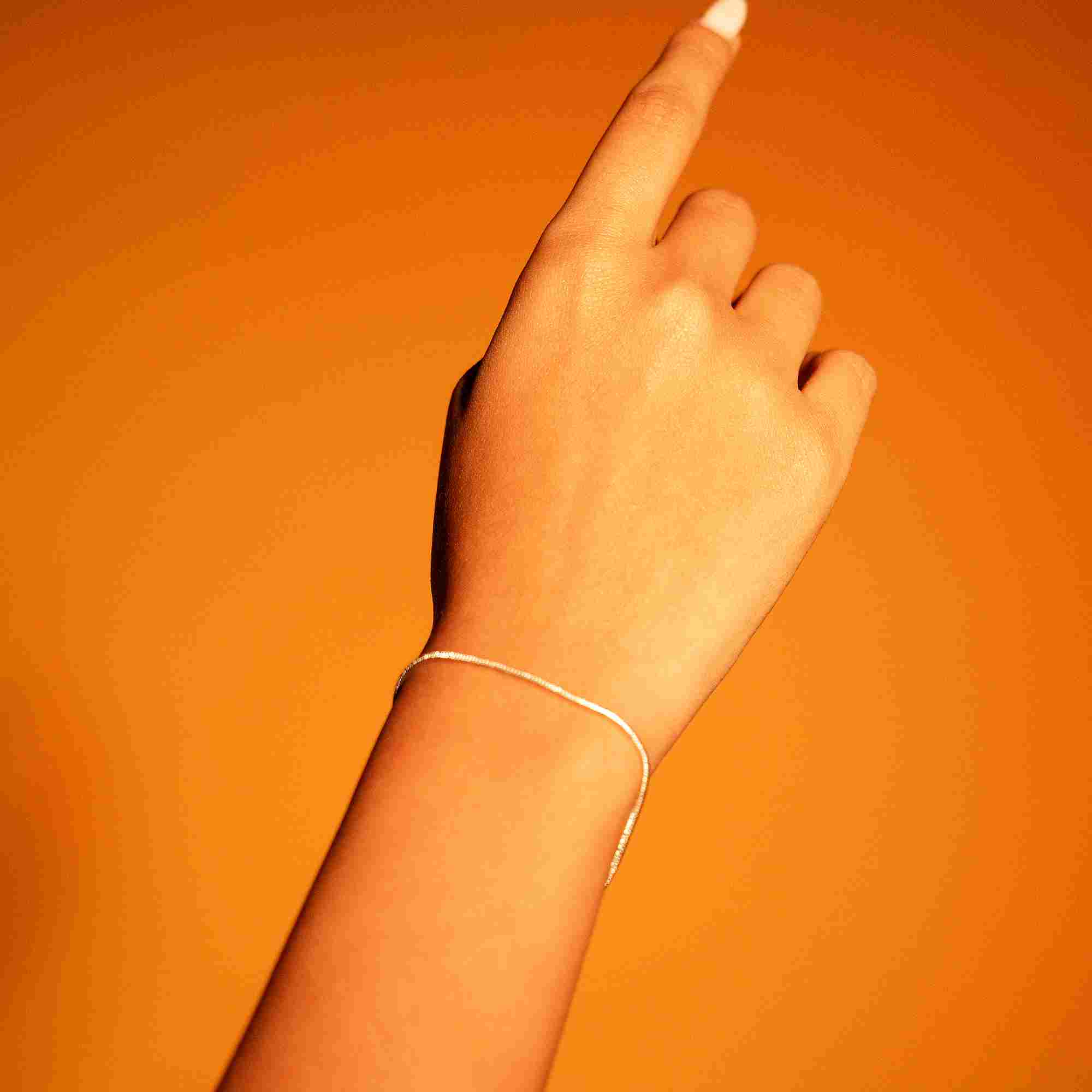 Silver Verge Bracelet - silver