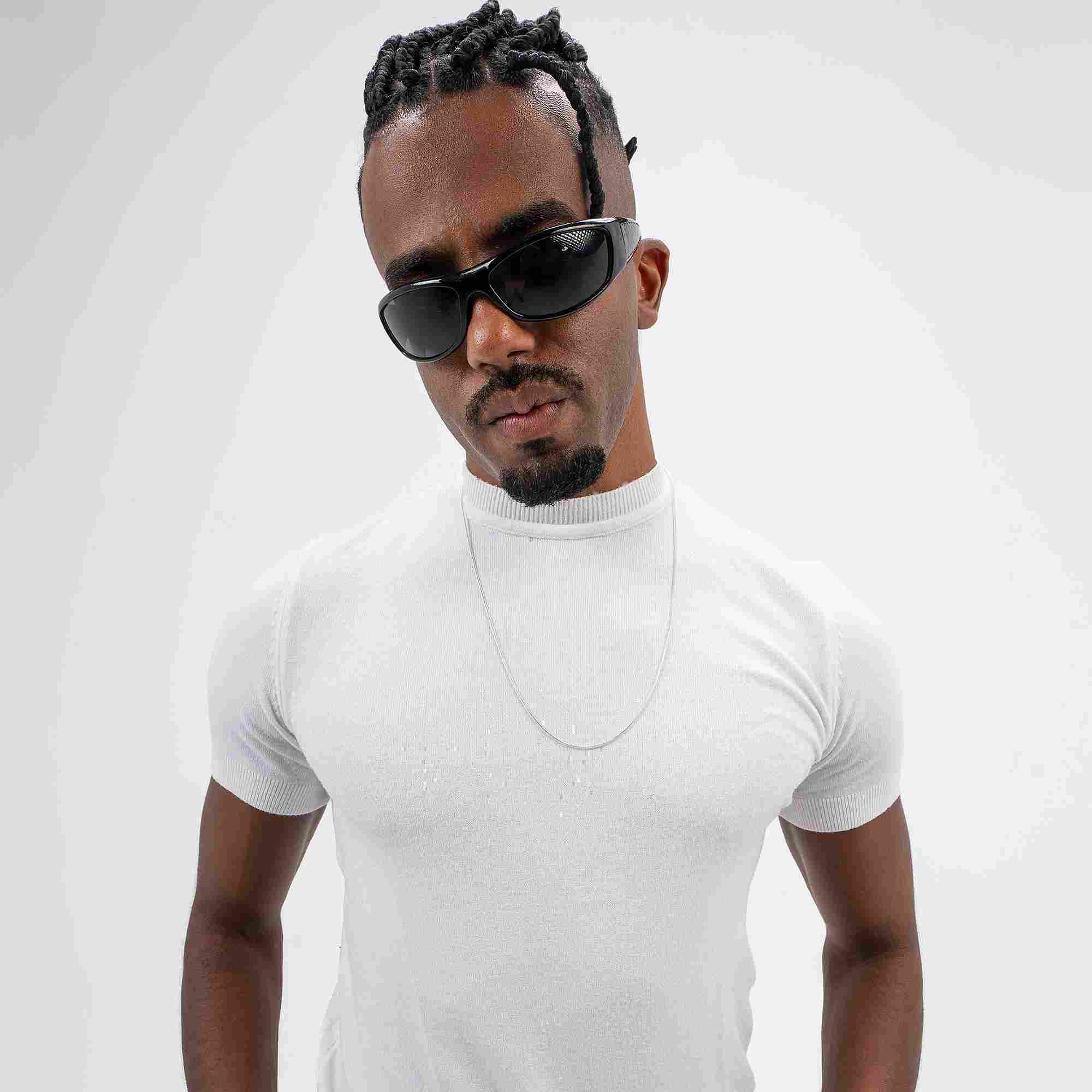 Silver Verge Necklace 60 cm