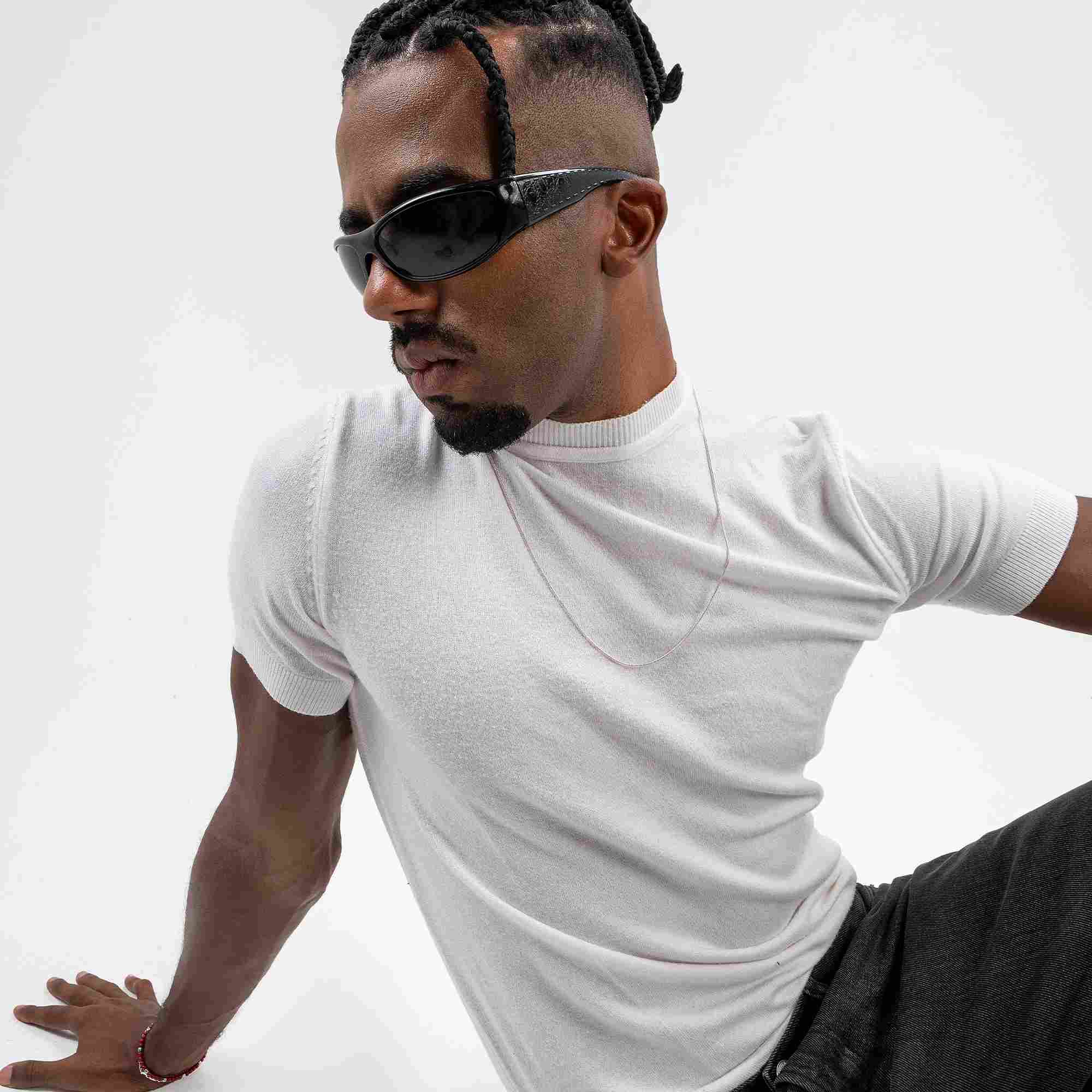 Silver Verge Necklace 60 cm