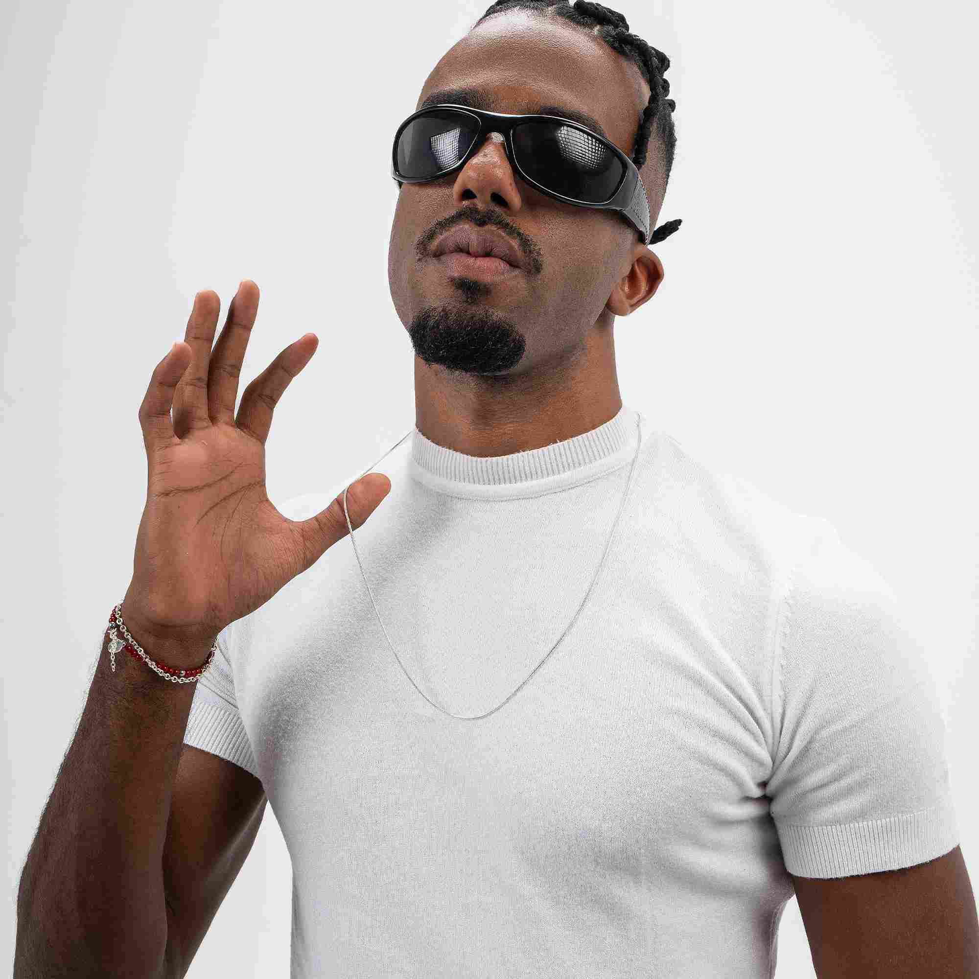 Silver Verge Necklace 60 cm