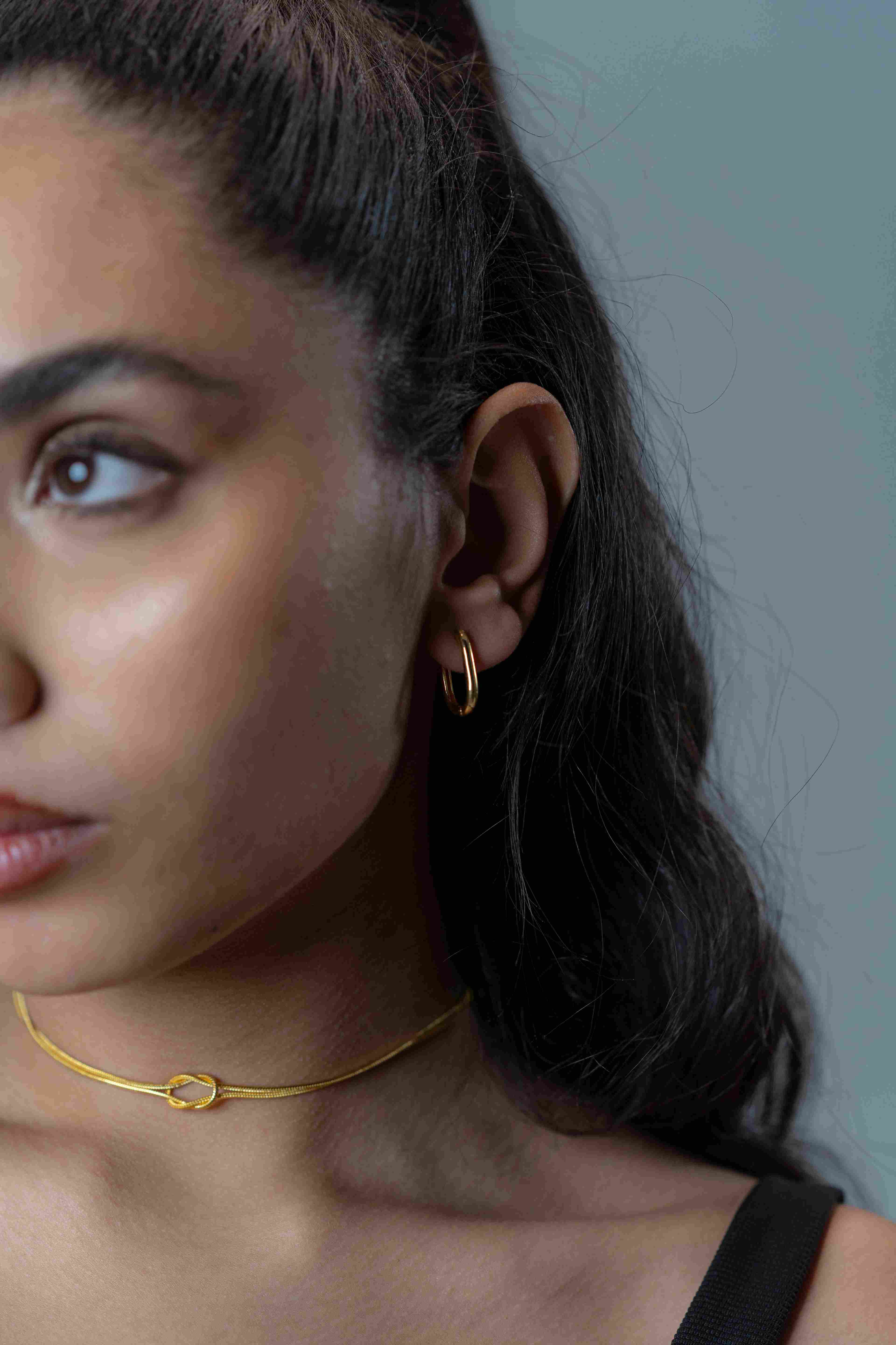 Golden Edge Earrings