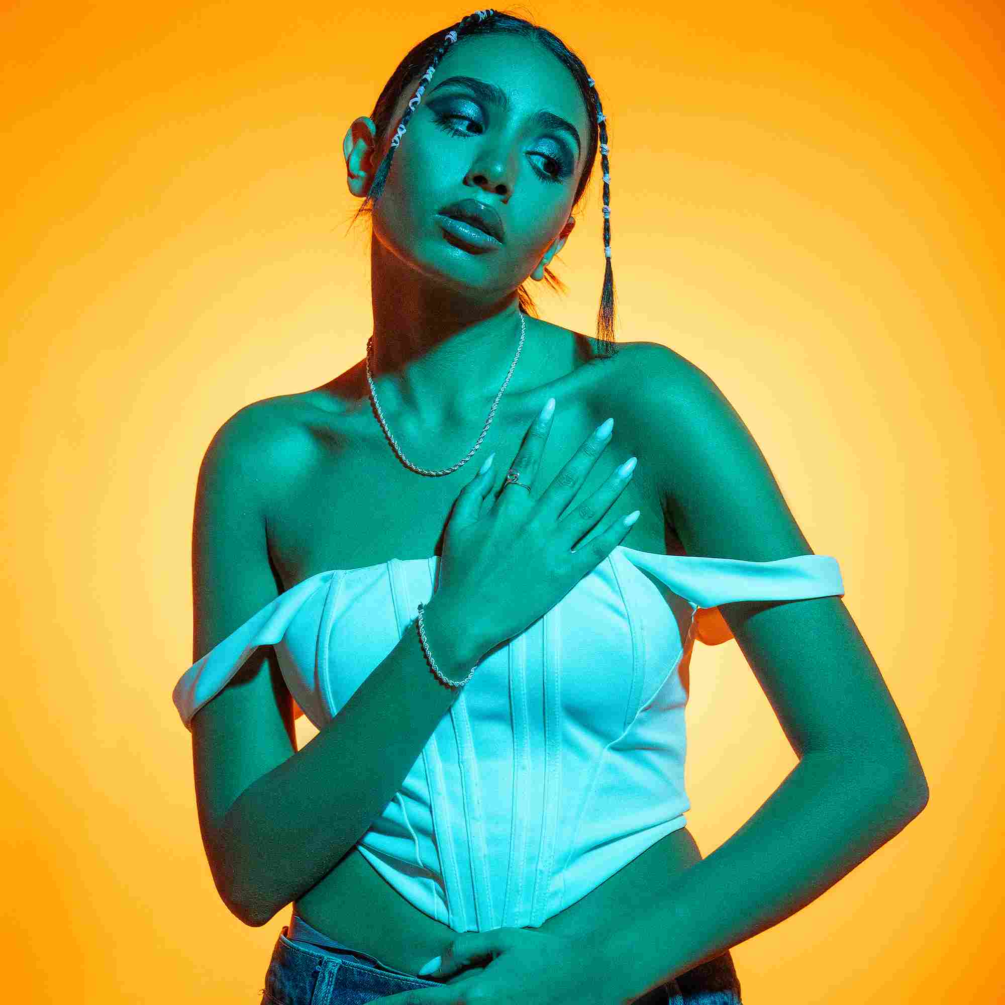 Twisted Silver Bracelet - silver