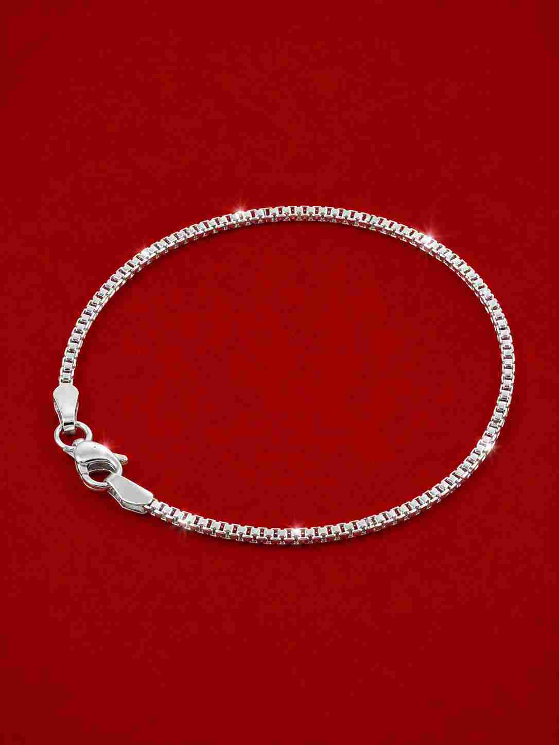 Oxidized Box Bracelet 