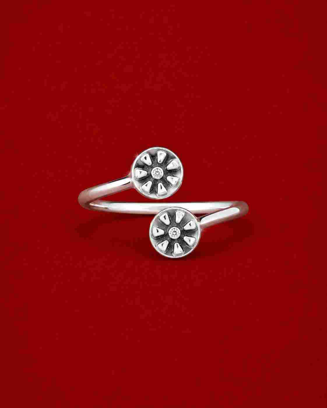 Dual Silver Ring