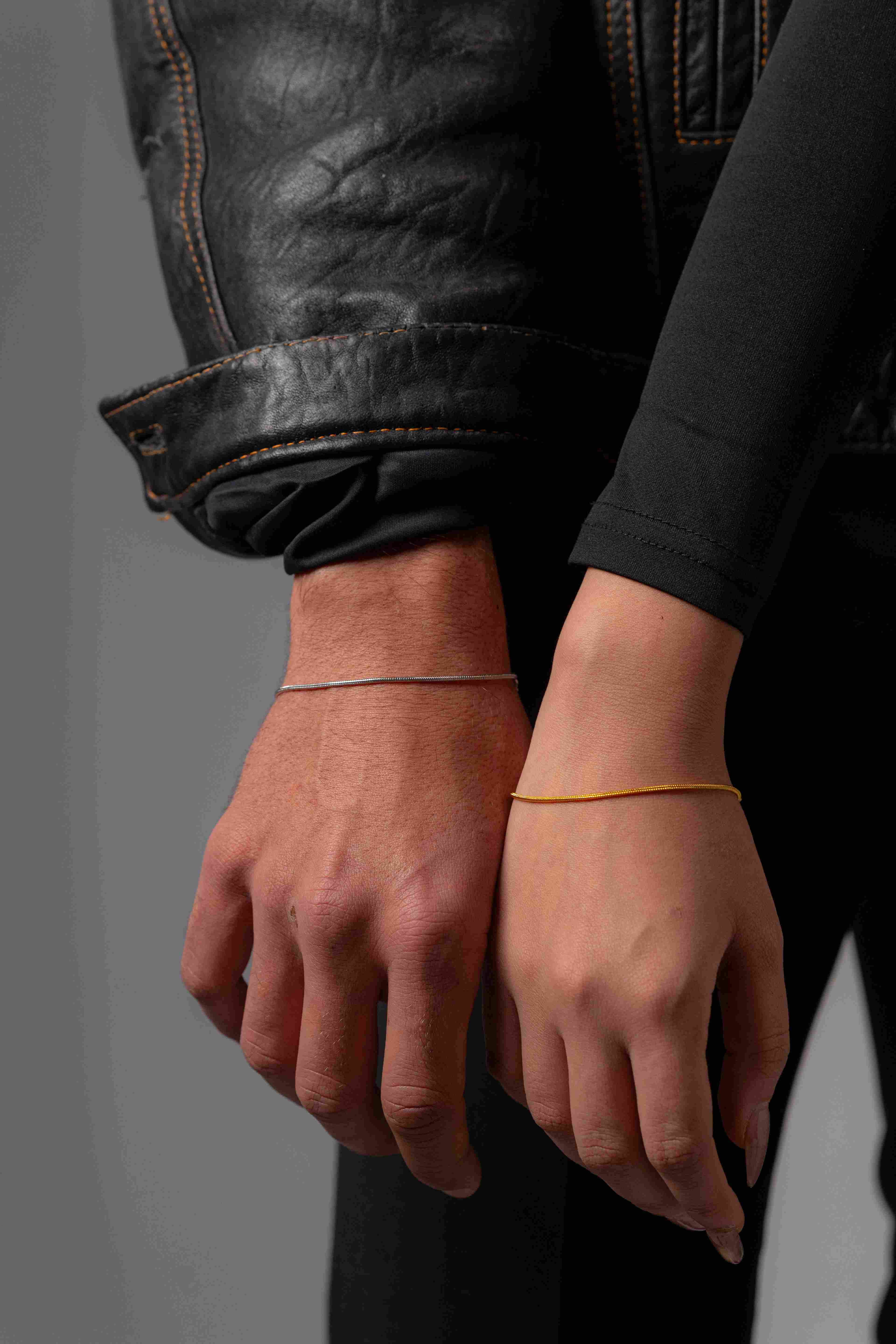 Verge Couple's Bracelet Set