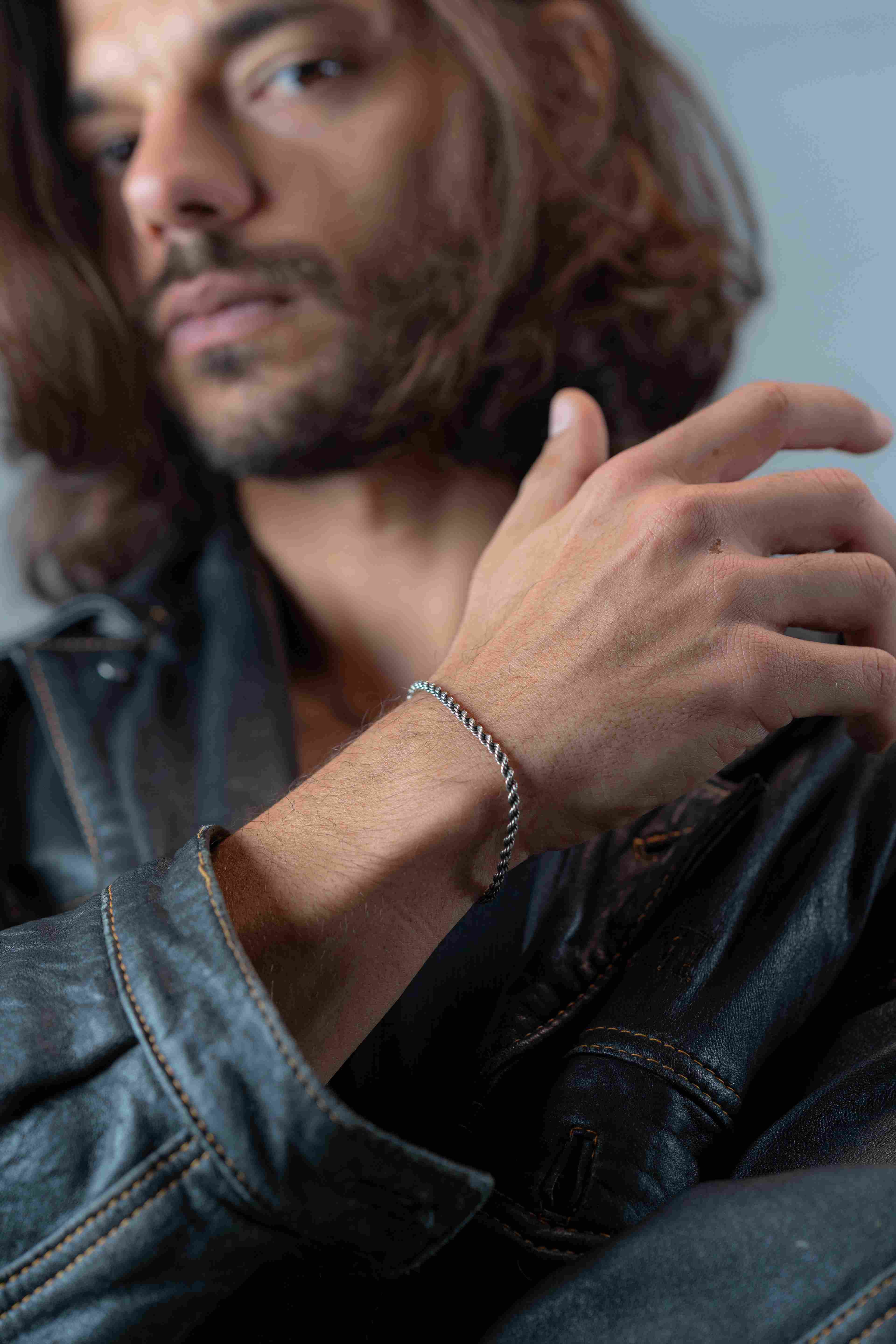 Oxide Twisted Bracelet