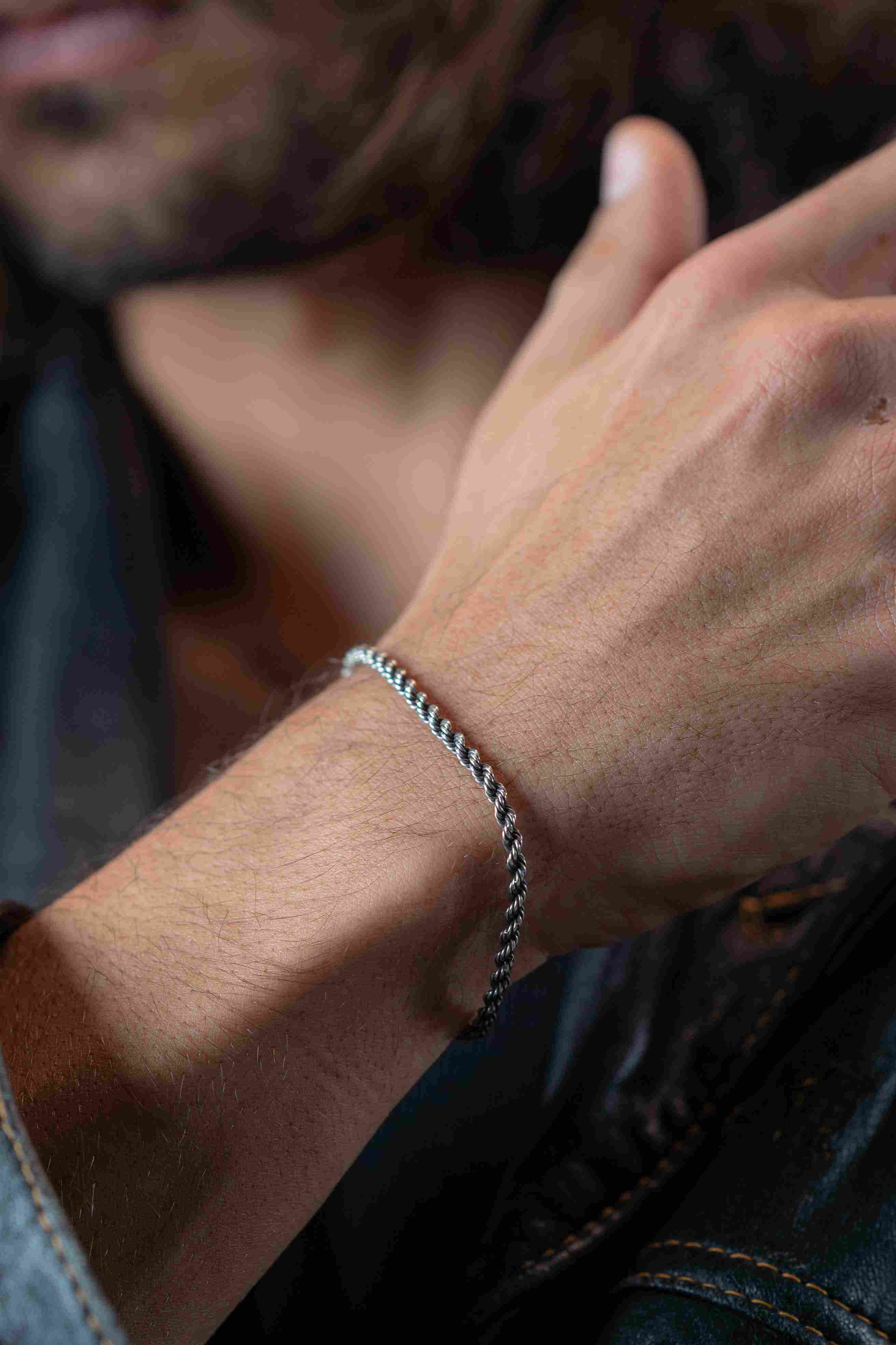 Oxide Twisted Bracelet