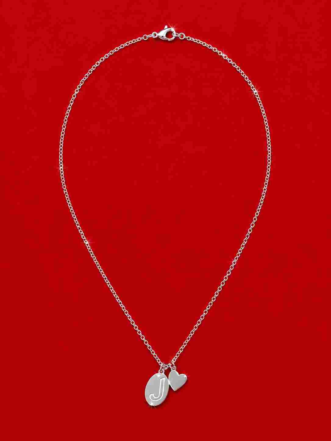 Forever Initial Necklace's Couple Set