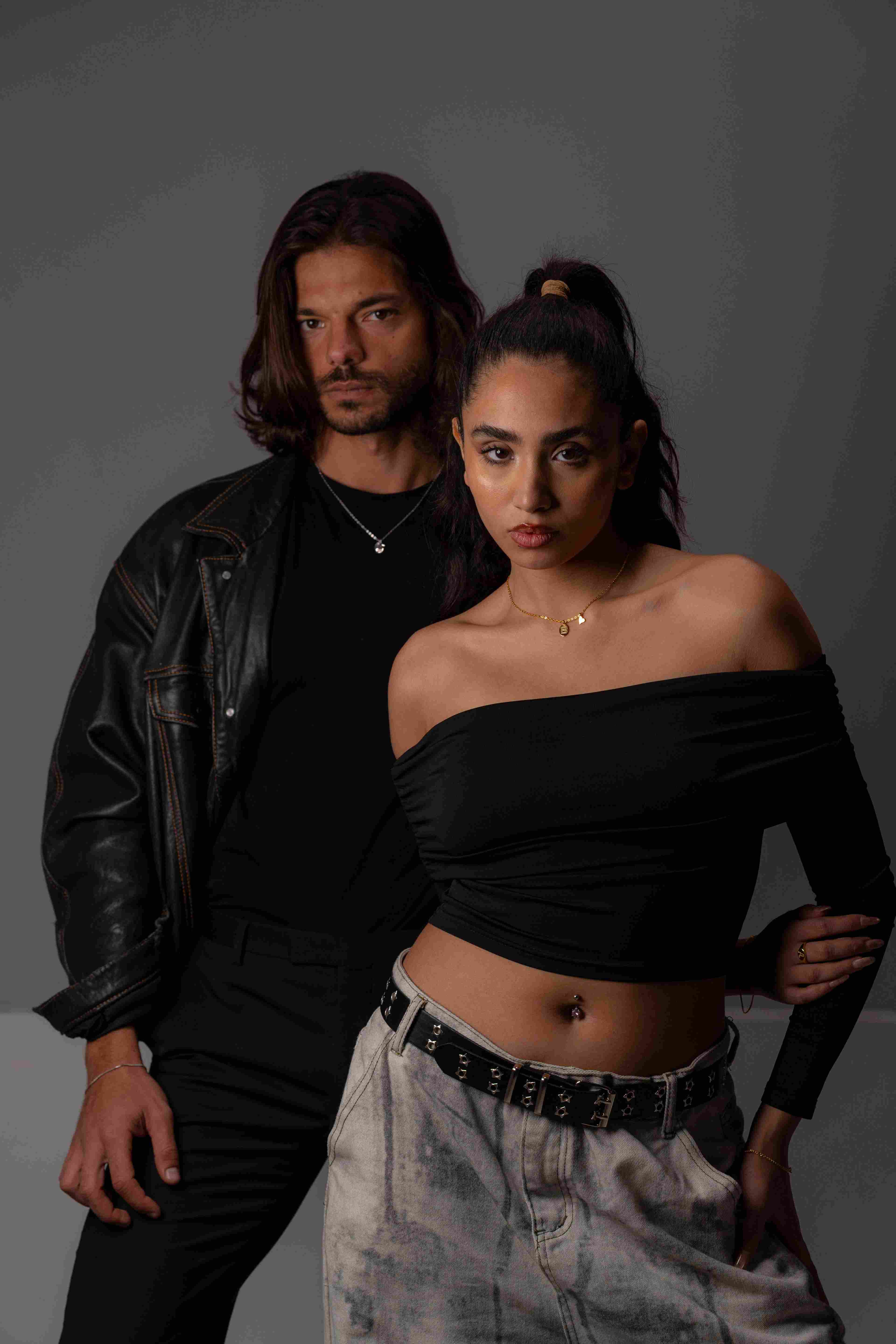 Forever Initial Necklace's Couple Set