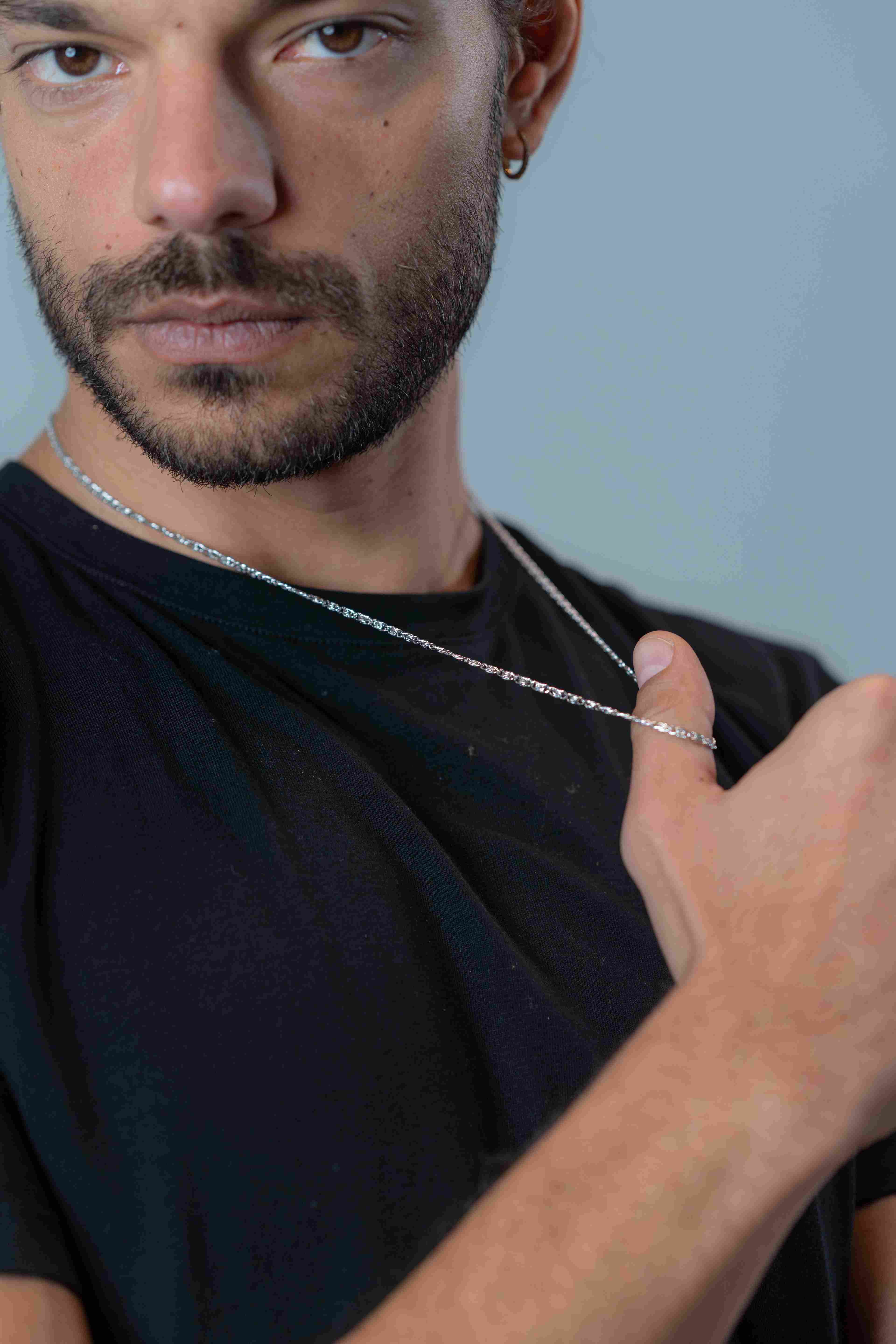 Horus Eye Silver Chain