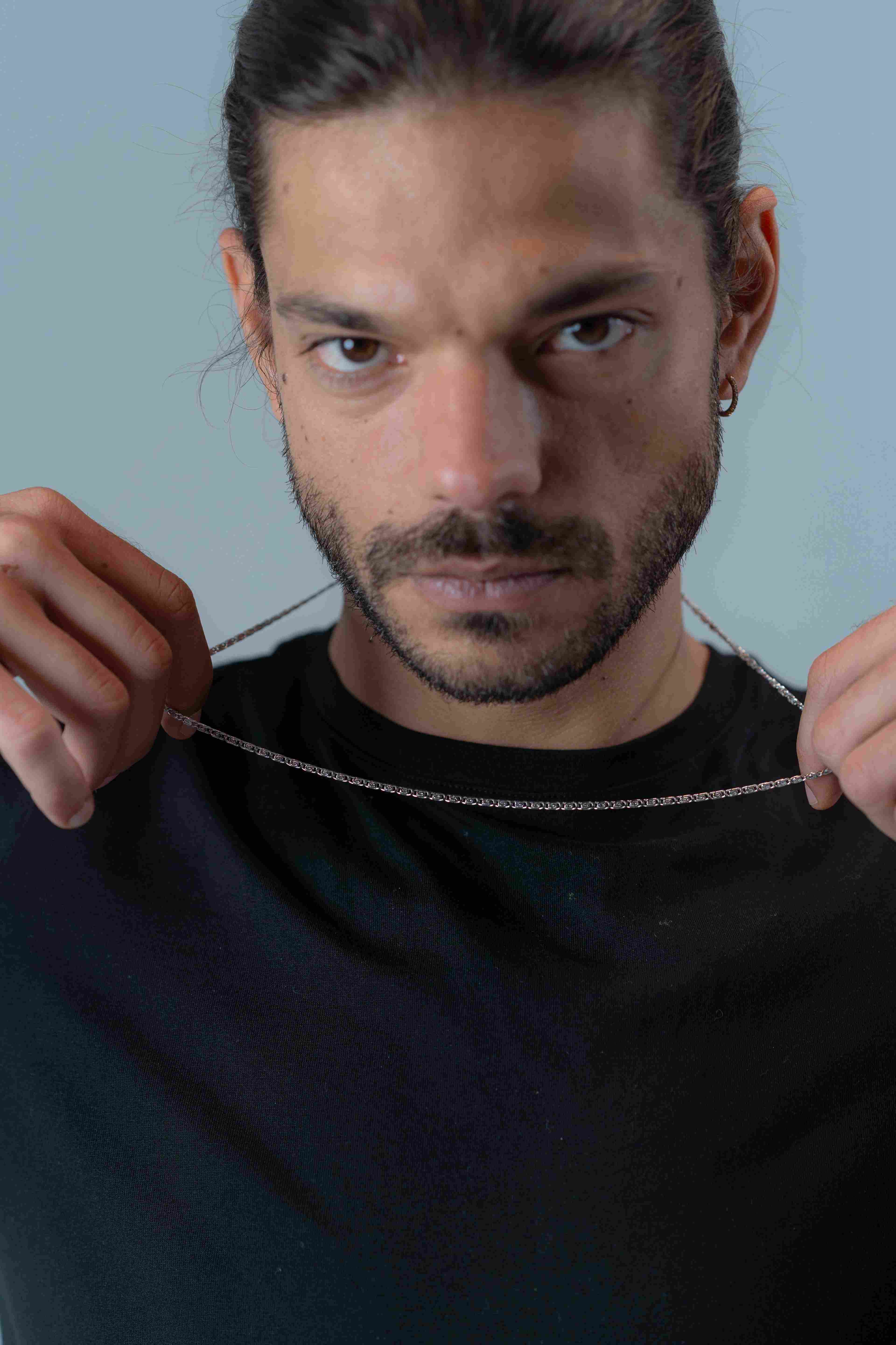 Horus Eye Silver Chain