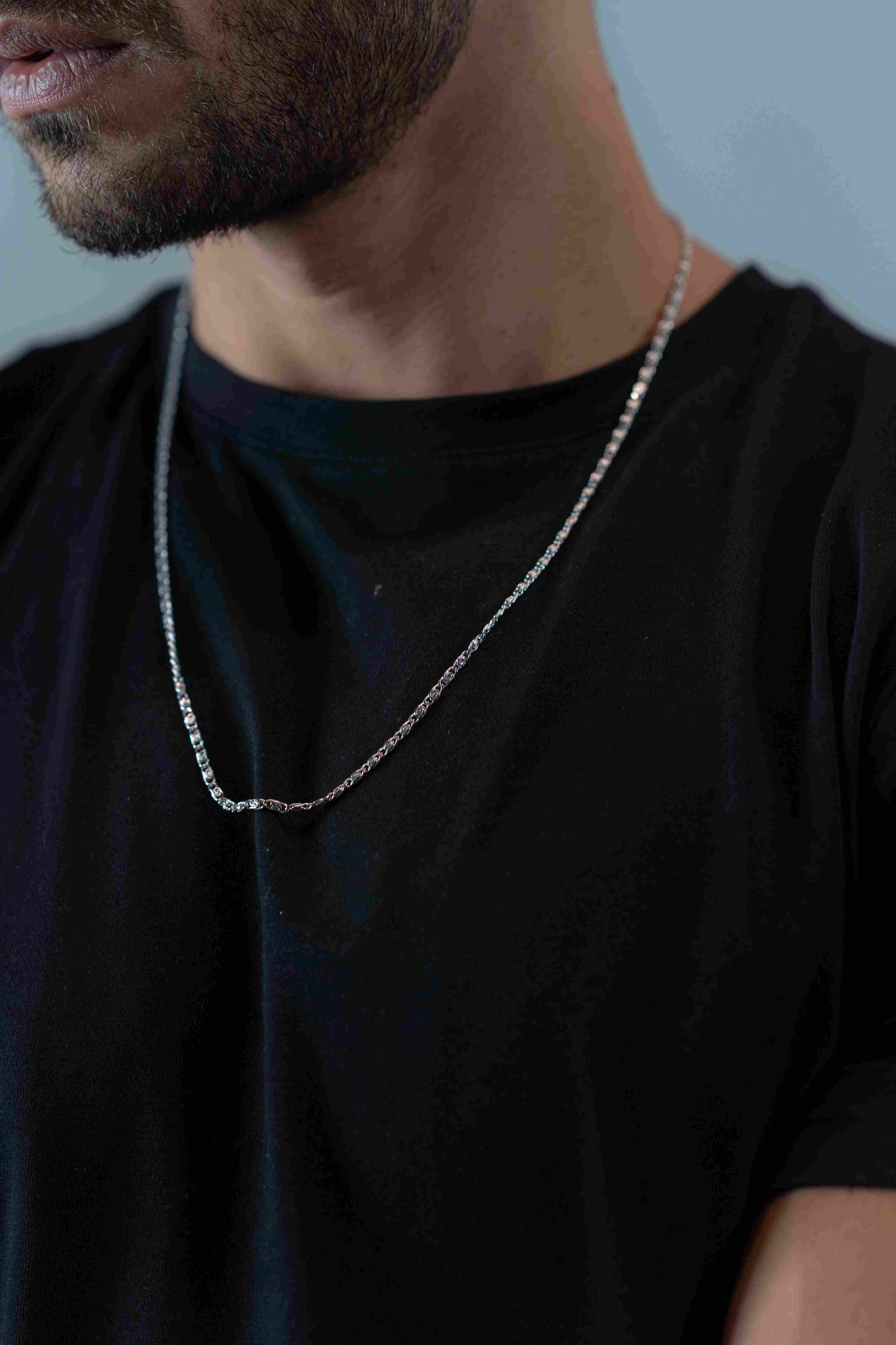 Horus Eye Silver Chain