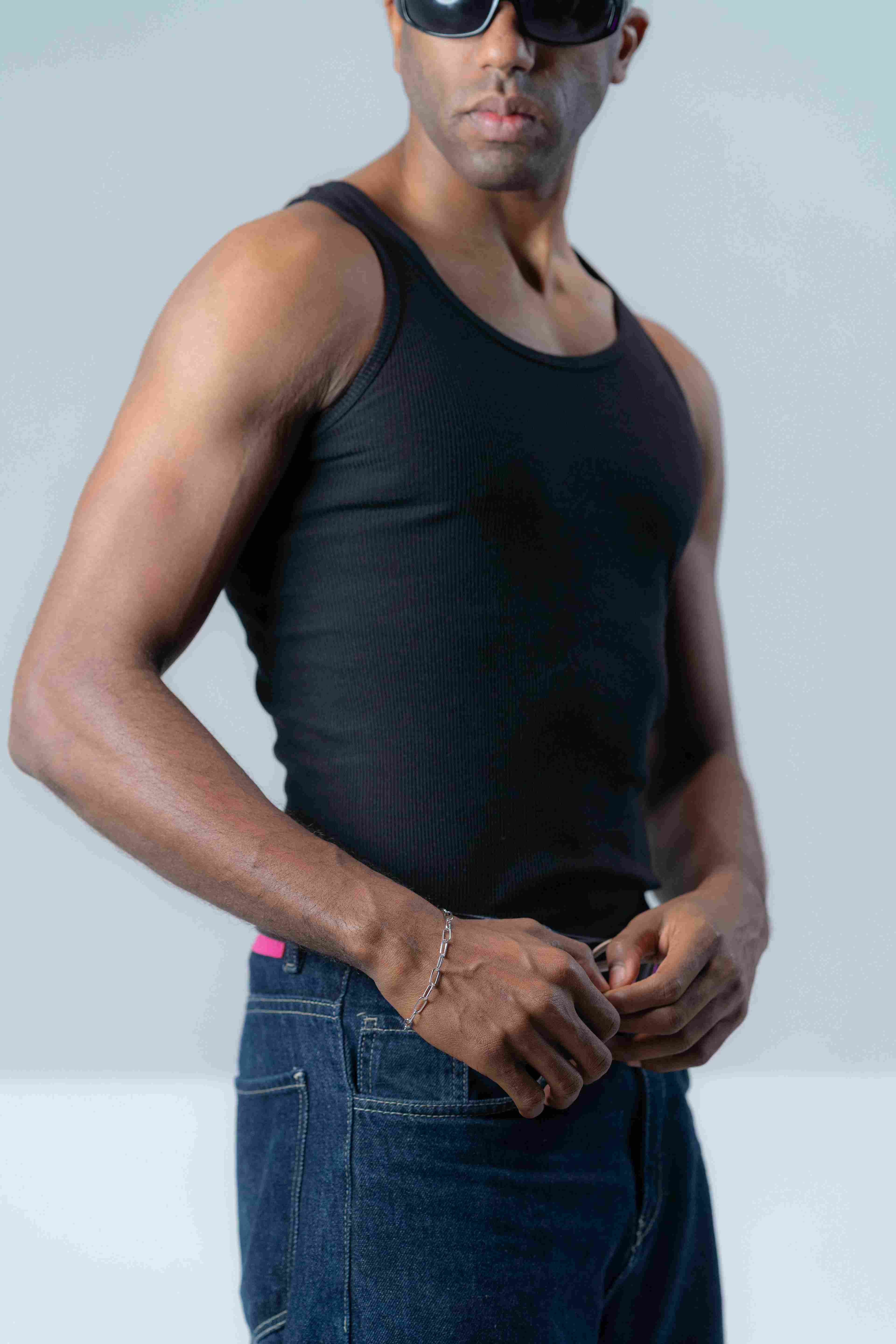 Linked Silver Bracelet