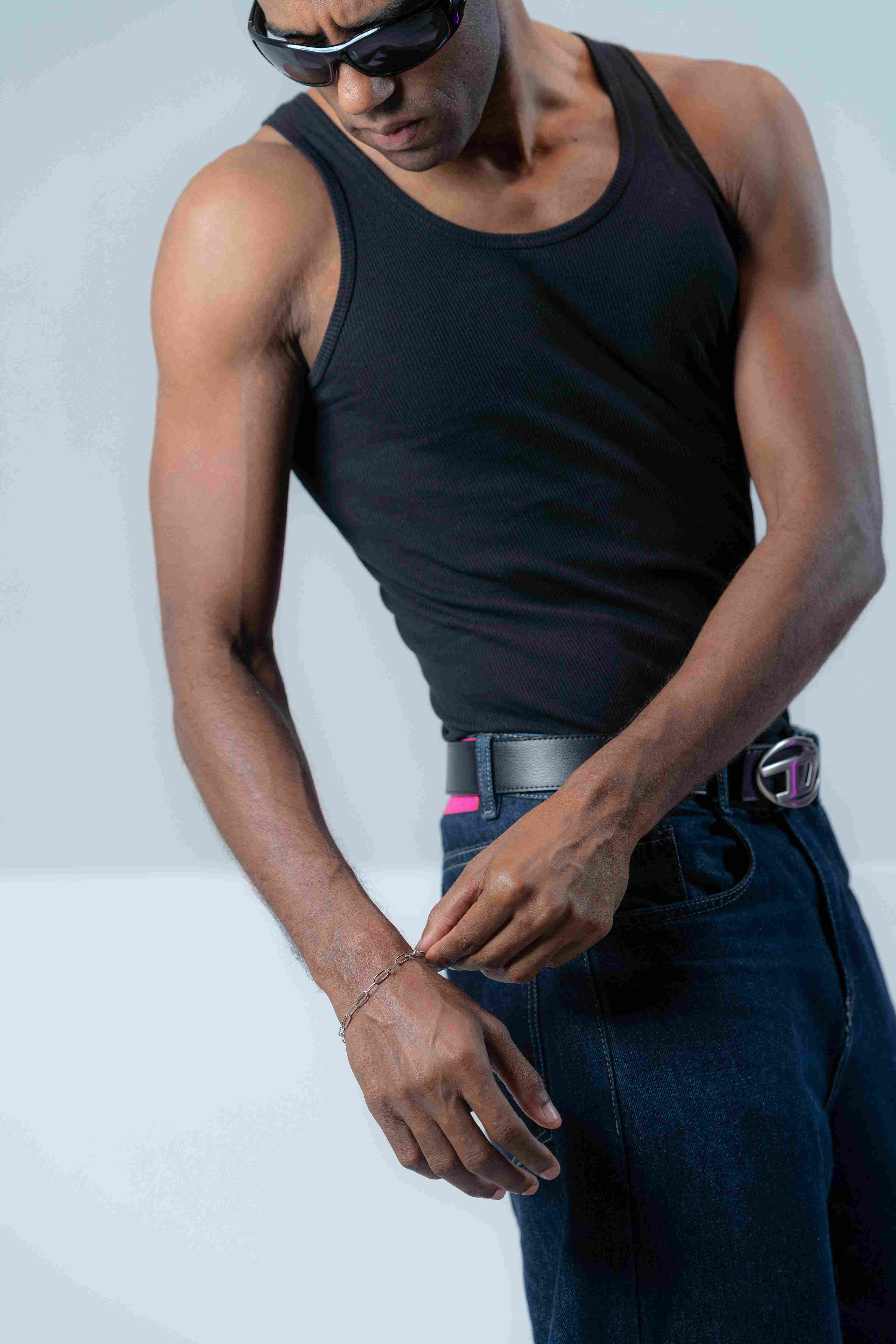 Linked Silver Bracelet