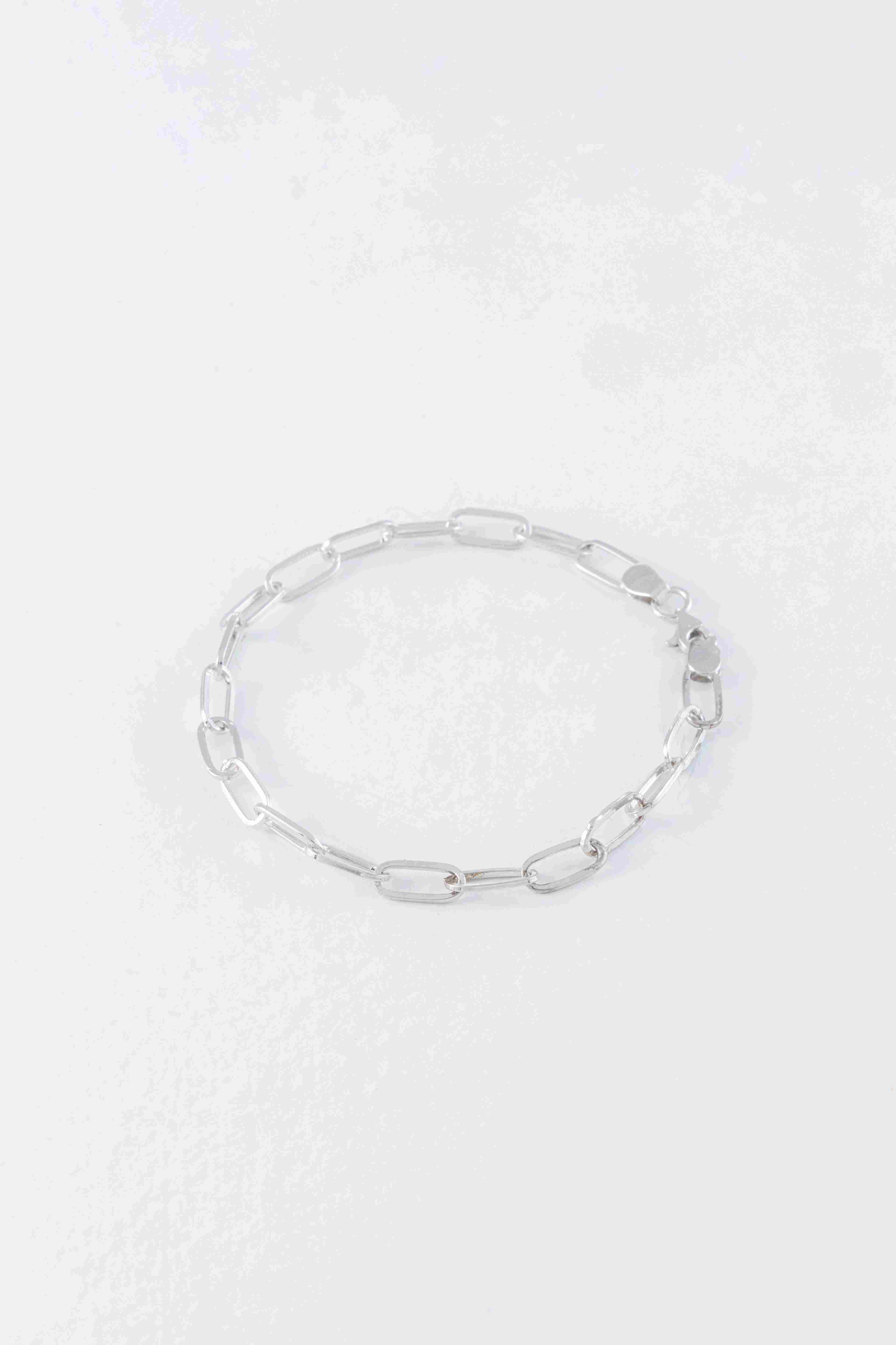 Linked Silver Bracelet