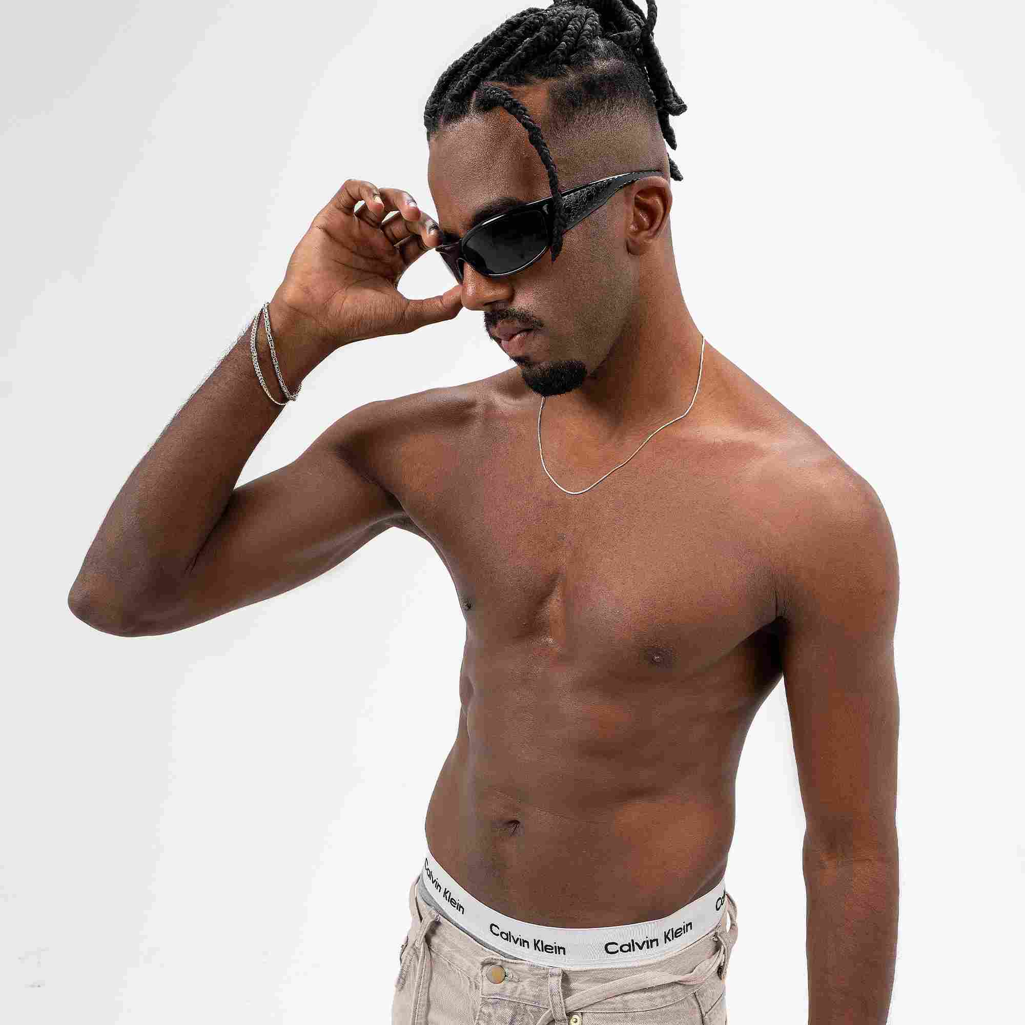 Silver Verge Necklace 50 cm - silver