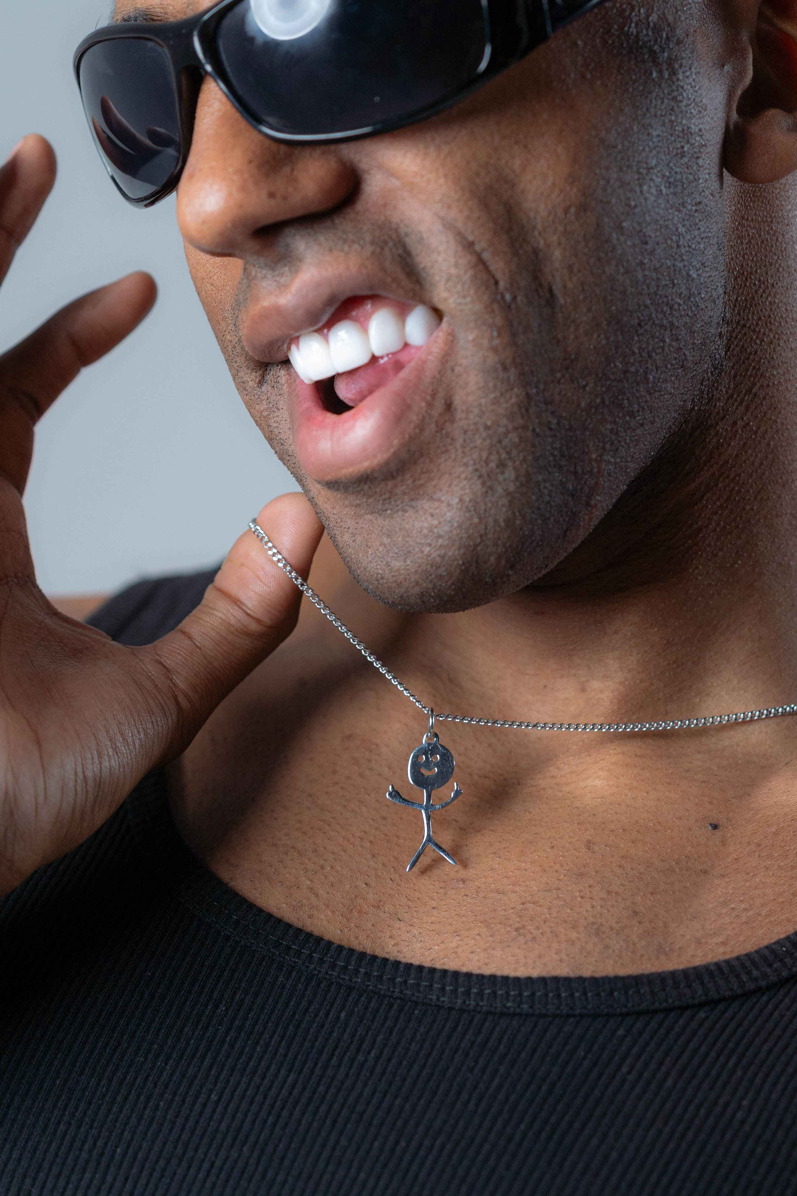 Fu*k Off Silver Necklace