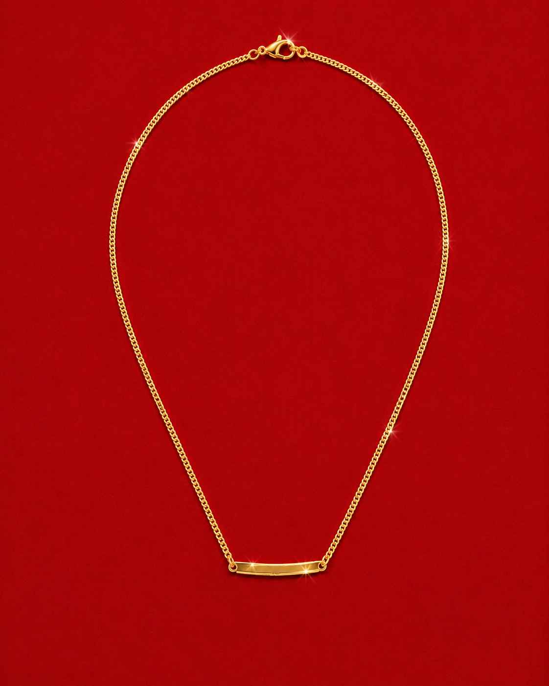 Eternal Memory Gold Necklace