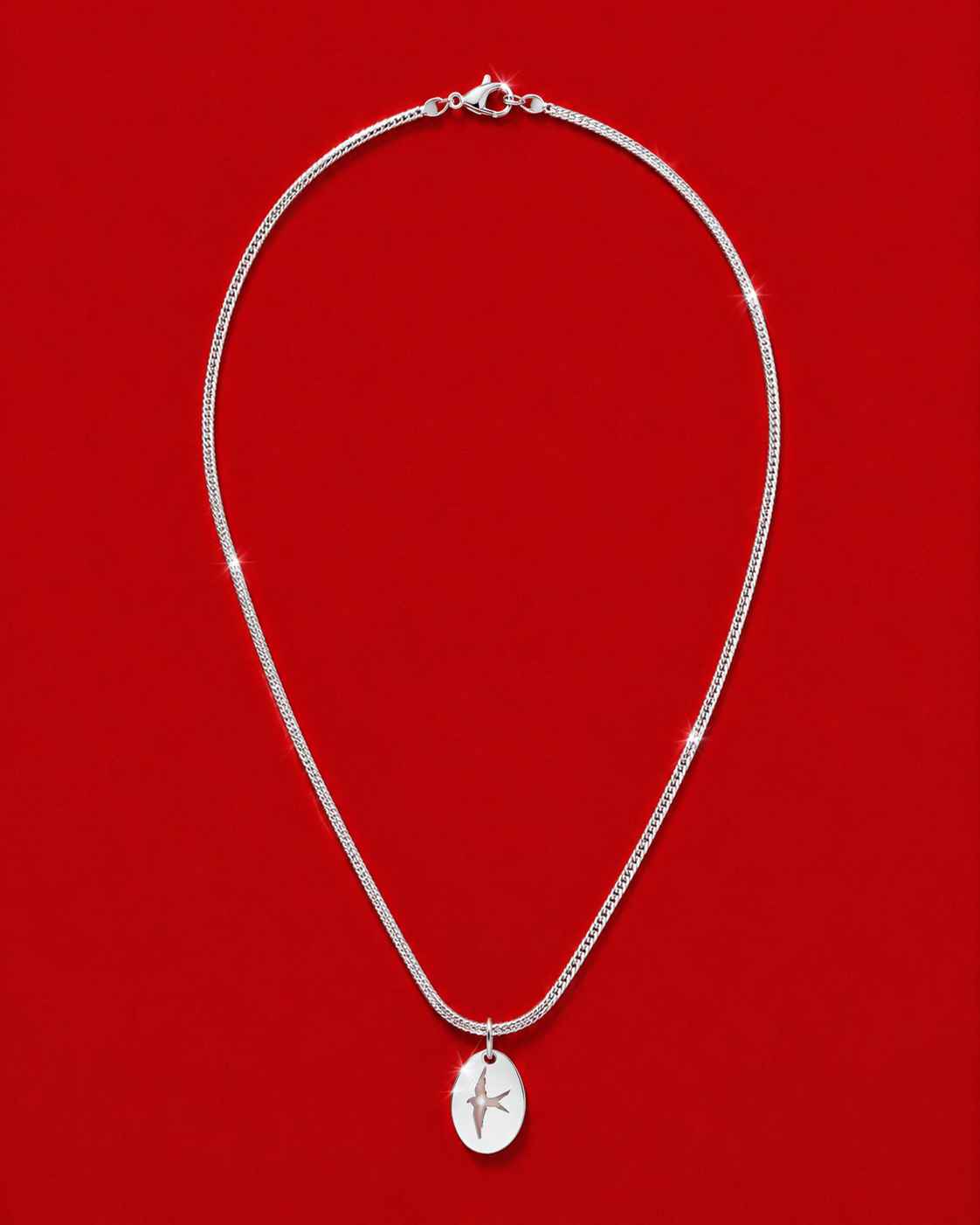 Liberty Silver Necklace